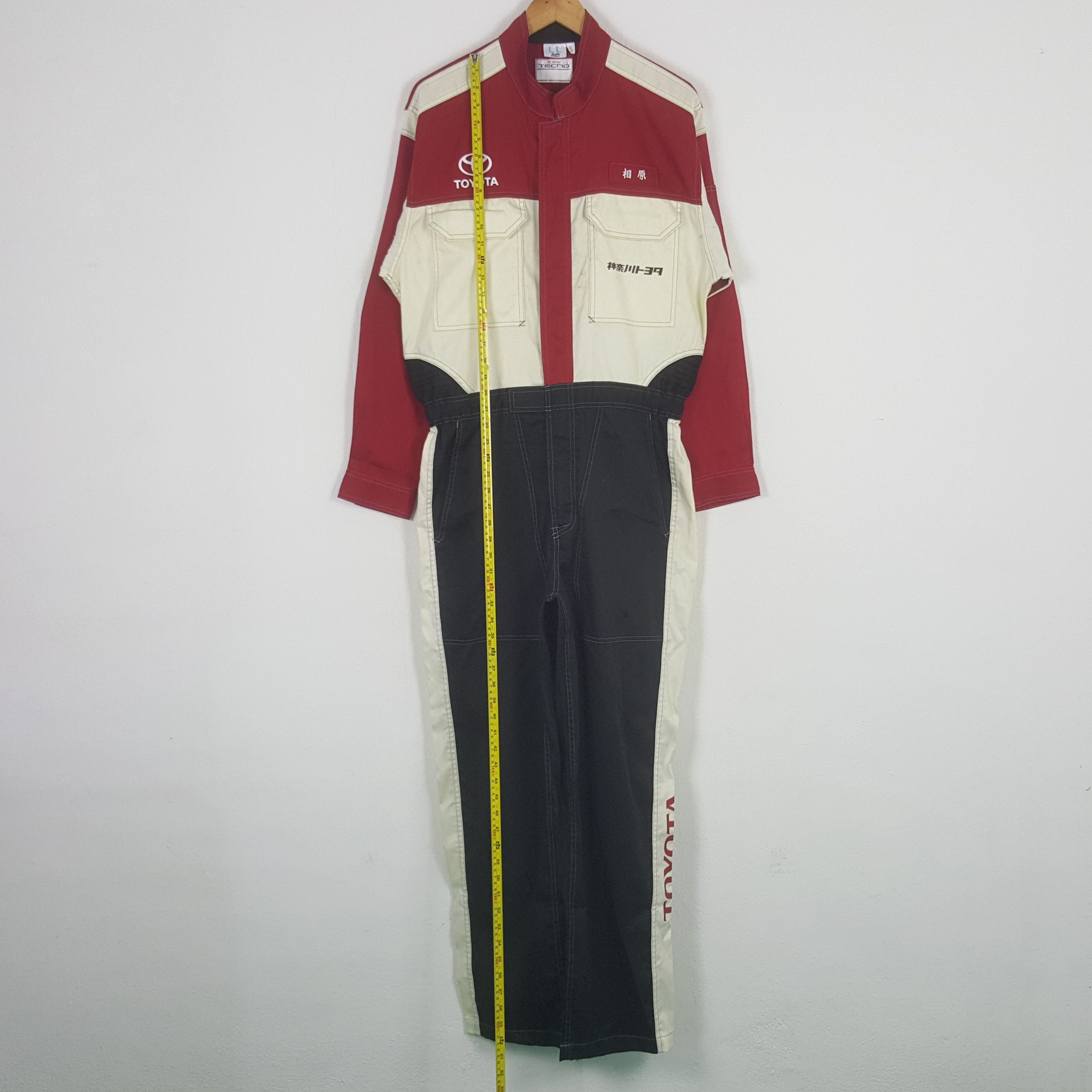 Japanese Brand Vintage Toyota Japanese Racing Team Coverall Jacket RR19 Size US M / EU 48-50 / 2 - 7 Thumbnail