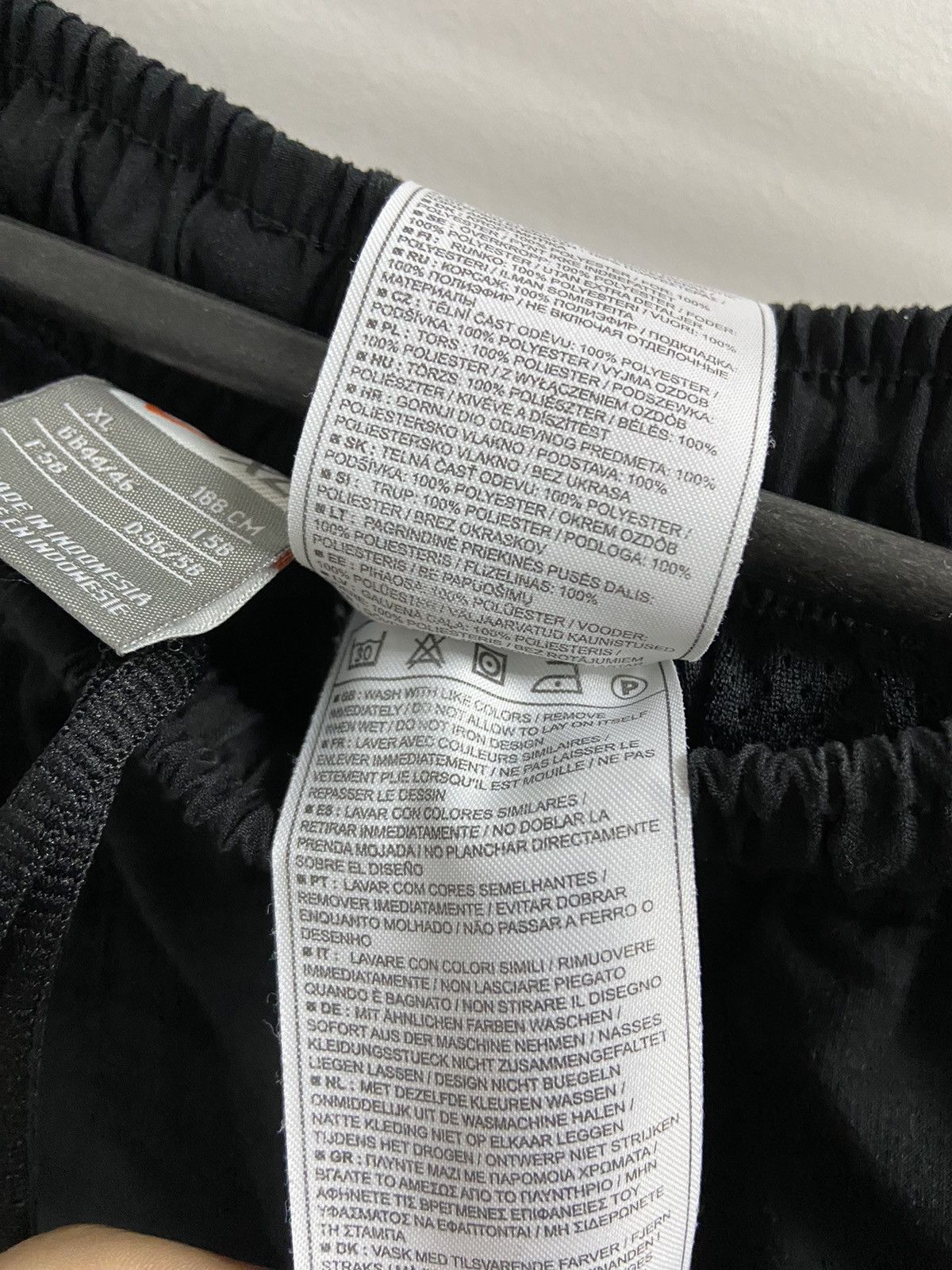 Nike × Vintage Nike Nylon Pants Small Logo Swoosh Vintage Size US 36 / EU 52 - 7 Thumbnail