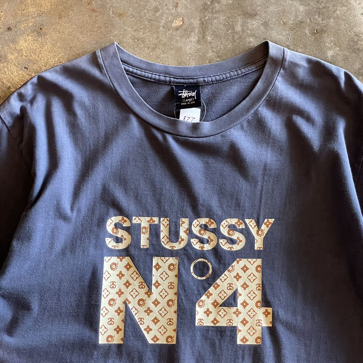 Stussy × Vintage Vintage Stussy N4 LV Monogram Size US M / EU 48-50 / 2 - 2 Thumbnail