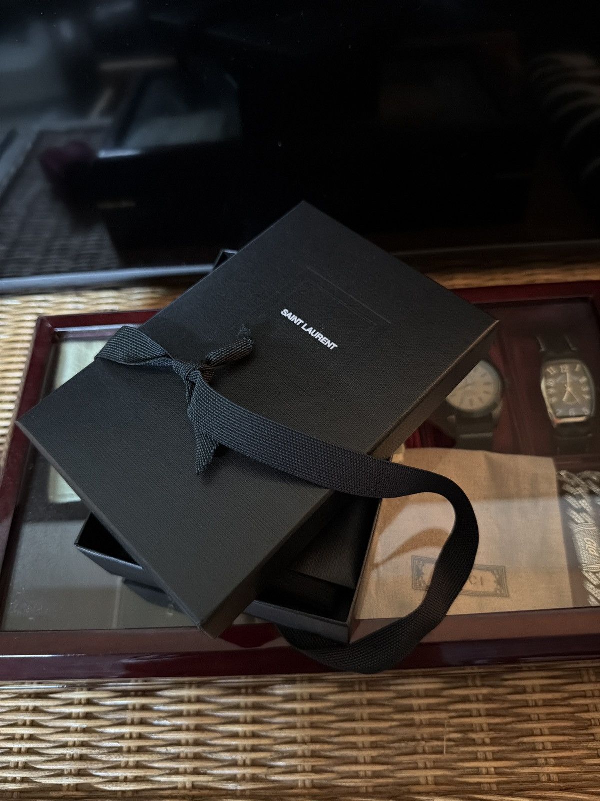 Yves Saint Laurent Saint Laurent Heavy Curb Chain Bracelet Size ONE SIZE - 3 Thumbnail
