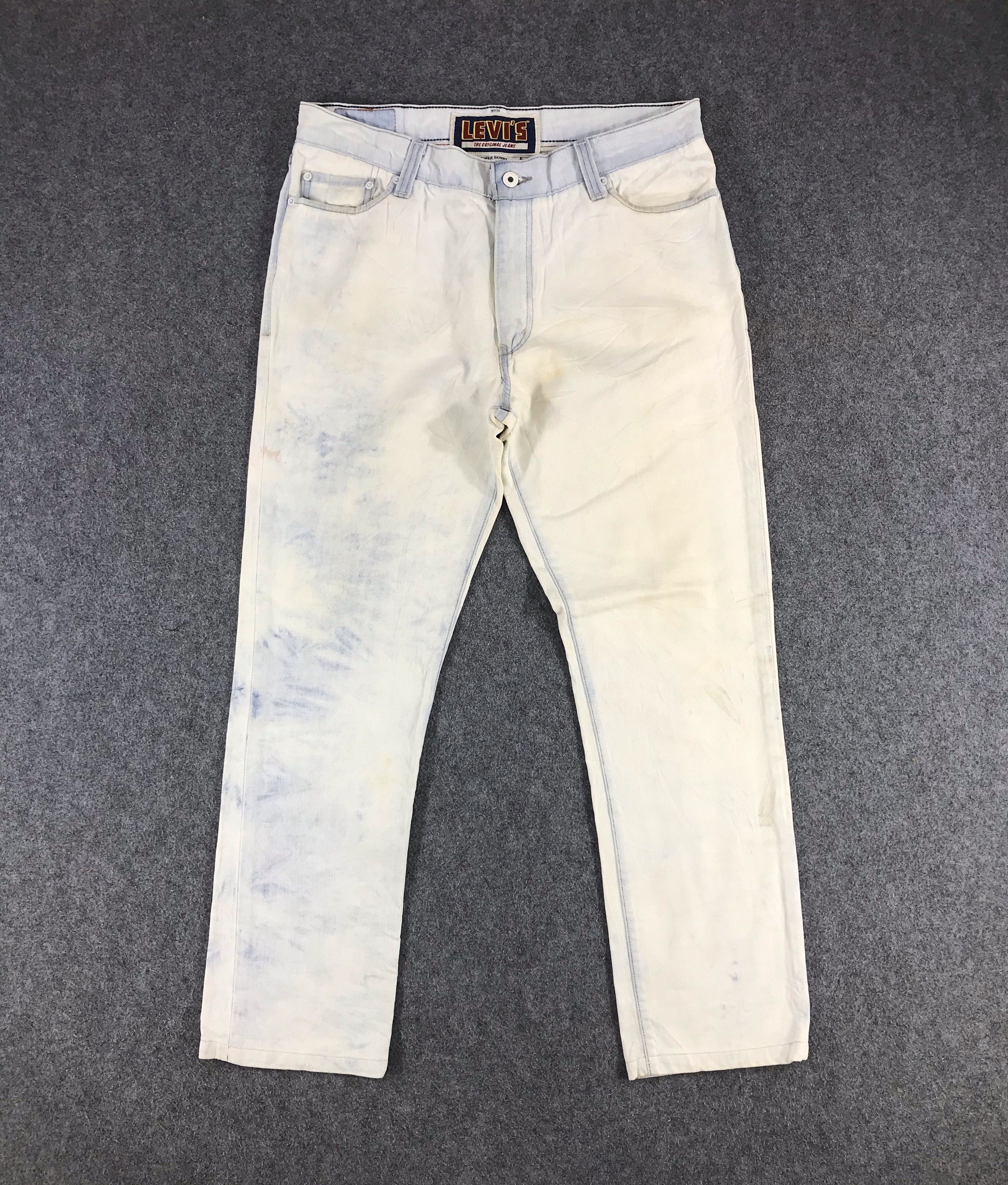 Levi's Vintage Levis 510 Jeans Skinny Denim KJ478 Size US 36 / EU 52 - 1 Thumbnail