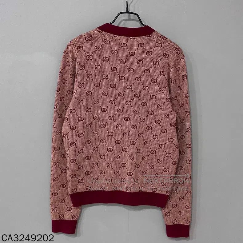 Gucci Gucci Burgundy full-print old flower cardigan coat Size XS / US 0-2 / IT 36-38 - 4 Thumbnail