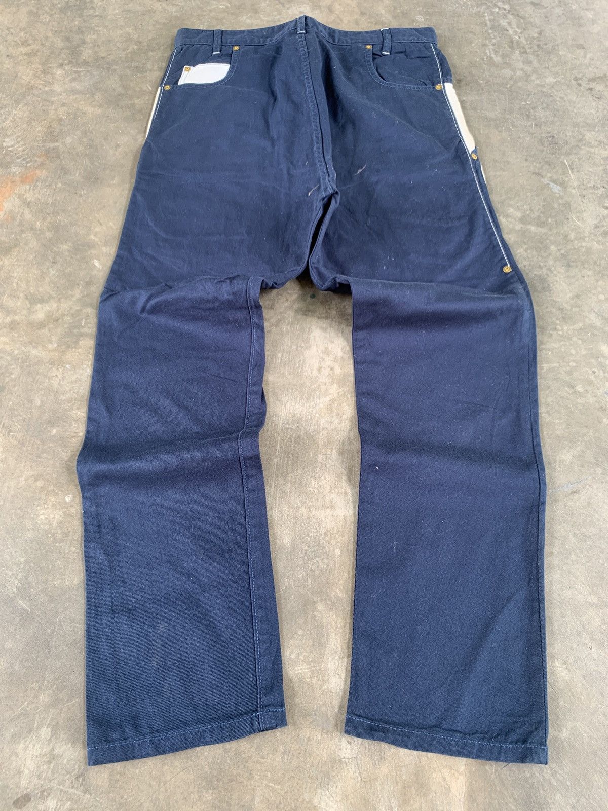 mercibeaucoup Mercibeaucop issey miyeake drop crotch contrast down pocket Size US 31 - 4 Thumbnail