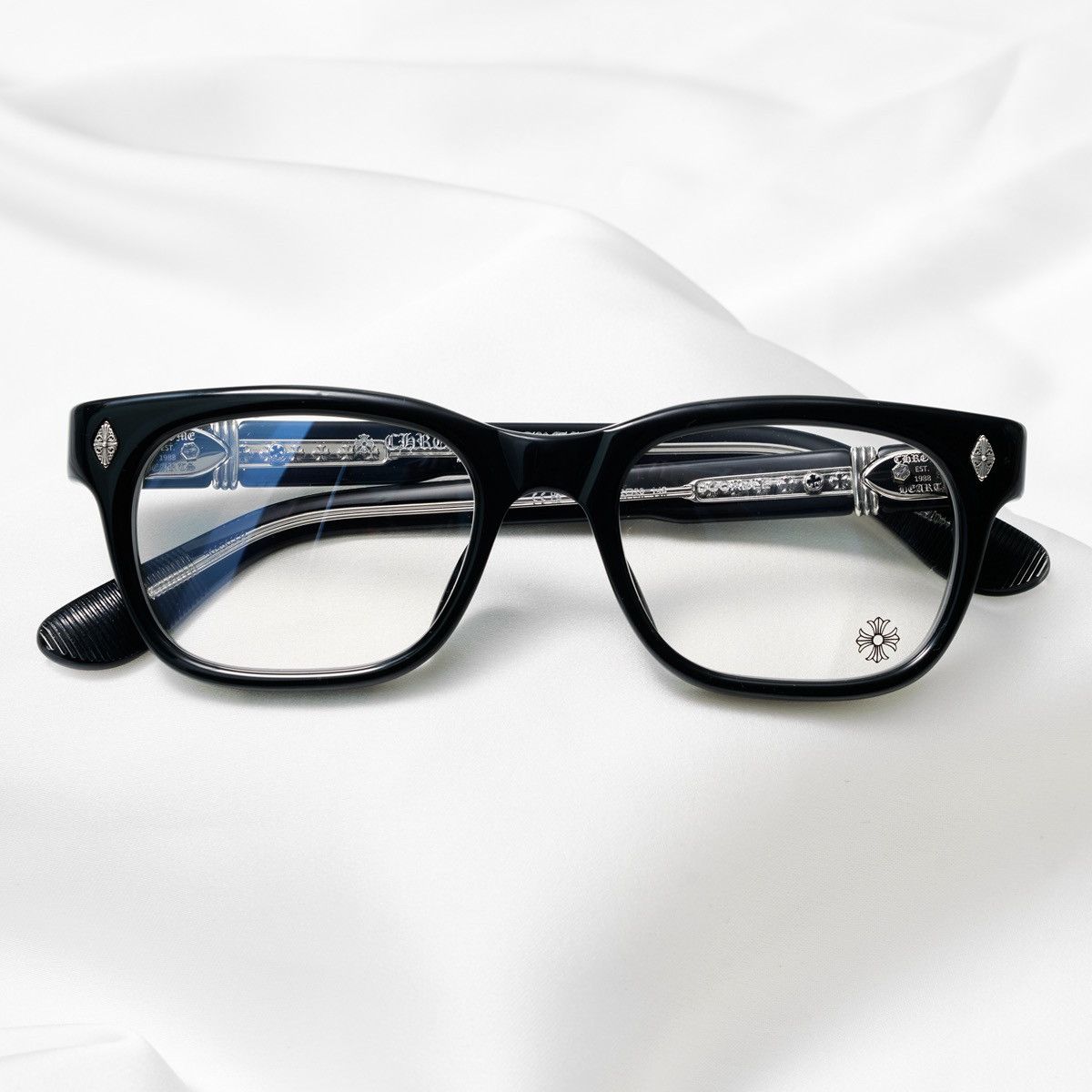 Chrome Hearts CHROME HEARTS DOOABLE BLACK GLASSES Size ONE SIZE - 6 Thumbnail
