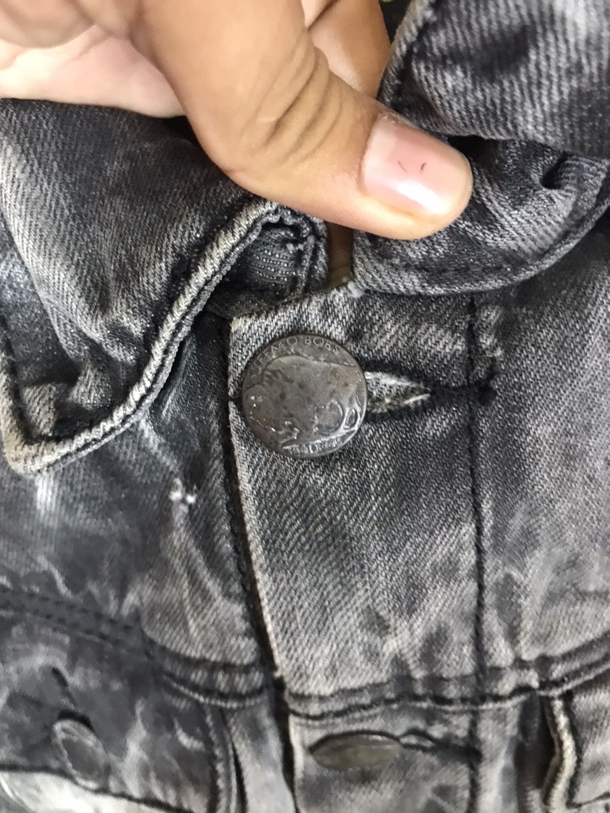 BUFFALO BOBS ‼️BUFFALO BOBS FLARED DENIM JACKET VERY RARE‼️ Size US M / EU 48-50 / 2 - 5 Thumbnail