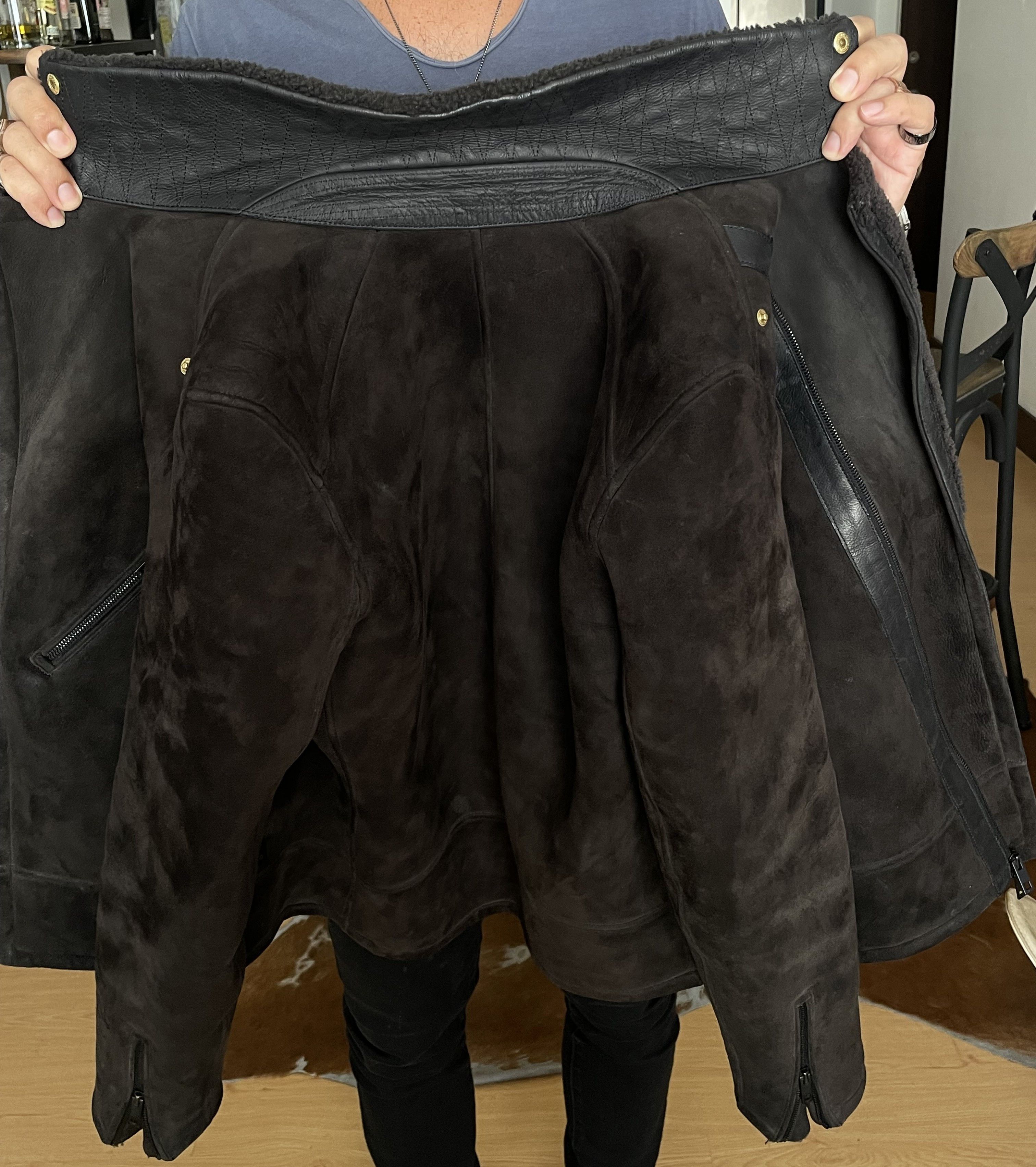 Rag & Bone $2295 Rag & Bone Shearling Leather Jacket Varvatos Sandro Size US M / EU 48-50 / 2 - 7 Thumbnail