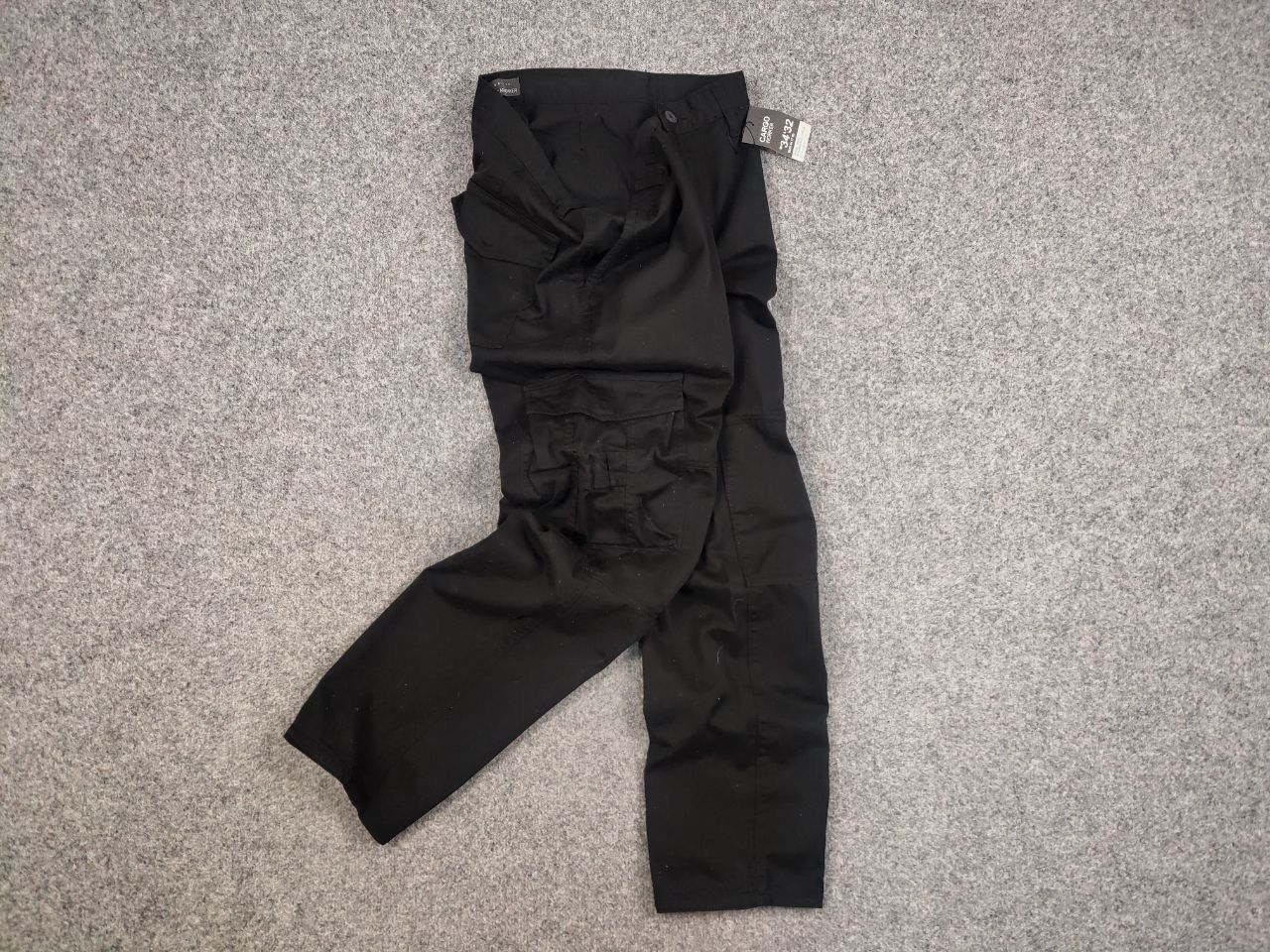 Japanese Brand Vintage Japanese Style black cargo workwear Pants Y2K Size US 34 / EU 50 - 11 Thumbnail