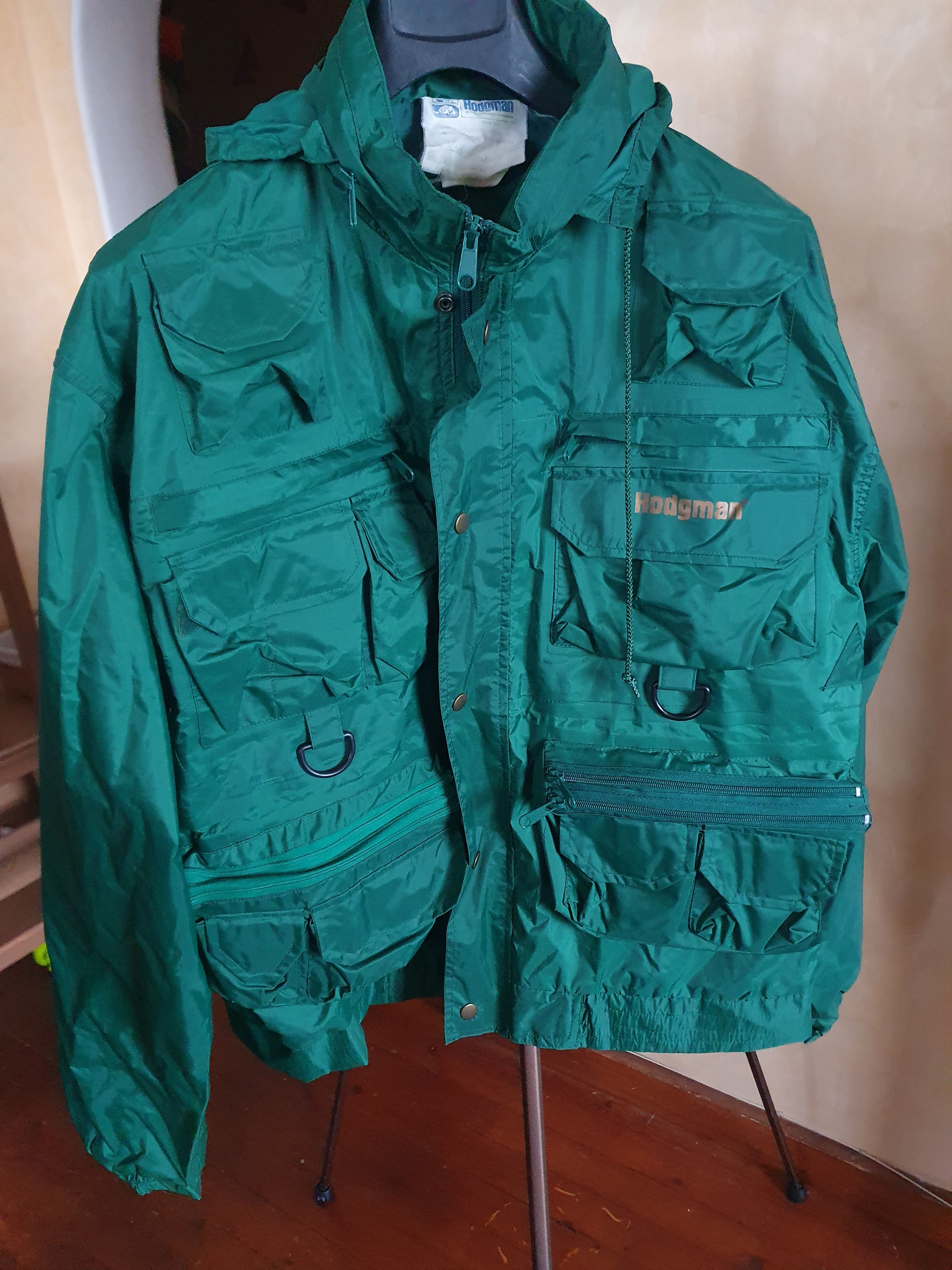 Vintage Hodgman Vintage Outdoor Utility Fisherman Hunter Jacket Size US L / EU 52-54 / 3 - 1 Thumbnail