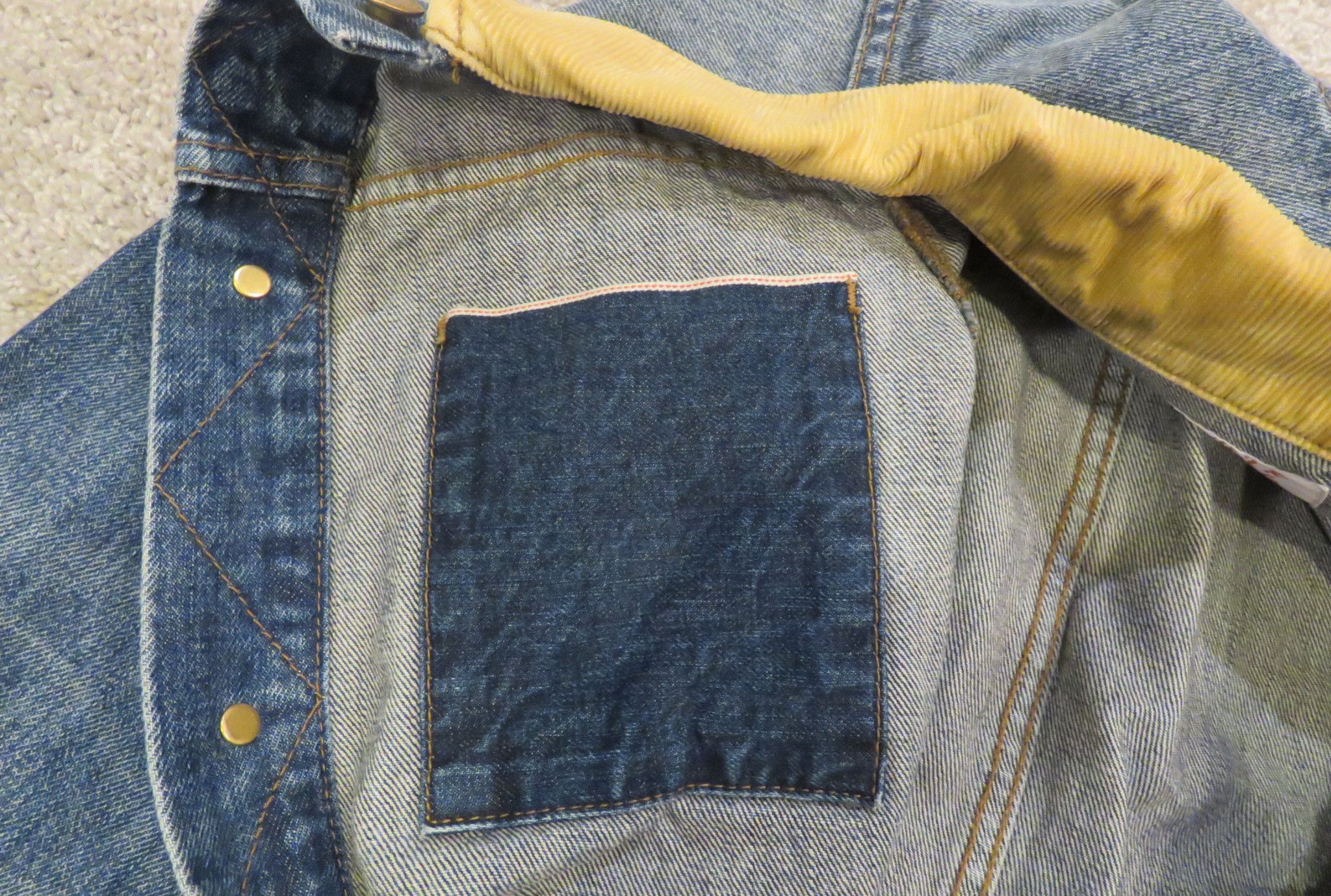 Other Bulleit x Noble Barrel-Aged Jacket USA Cone Mills NWOT L Size US L / EU 52-54 / 3 - 8 Thumbnail