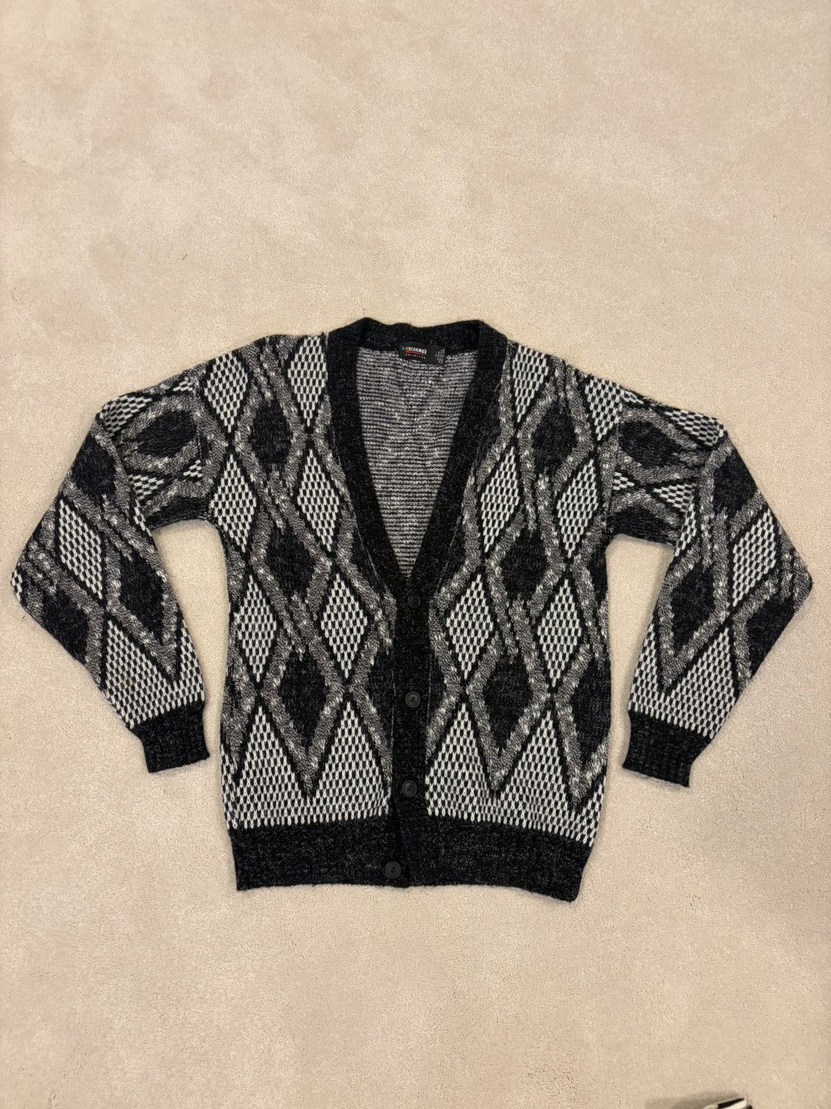 Vintage Vintage Knit Cardigan Sweater Size US S / EU 44-46 / 1 - 1 Thumbnail