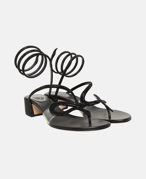Rene Caovilla Morgana Sandals with calf lacing Size US 6 / IT 36 - 1 Thumbnail