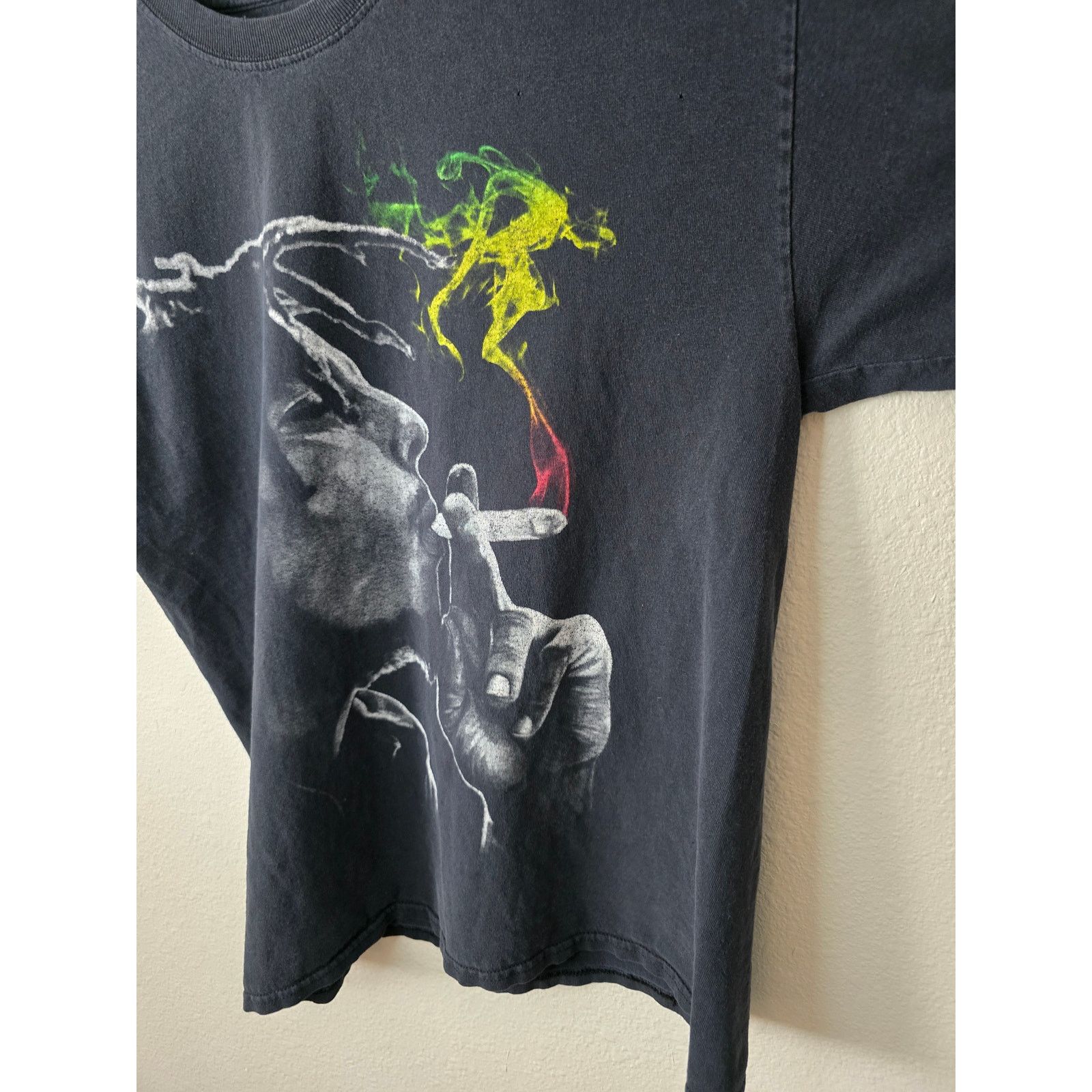Other Bob Marley M Black One Love Rasta Jamaican Reggae Tee Size US M / EU 48-50 / 2 - 4 Thumbnail