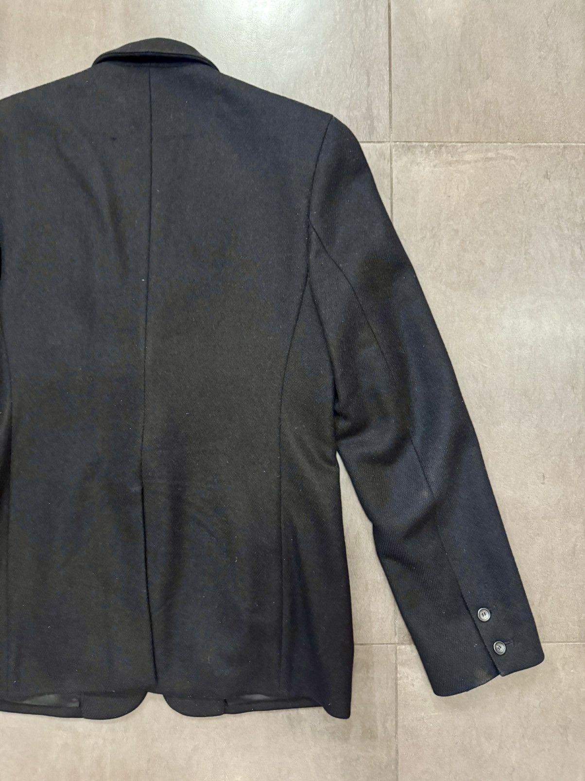 Raf Simons Raf Simons AW08-09 Wool Black Blazer, EU 48, Archive Piece Size 48R - 9 Thumbnail