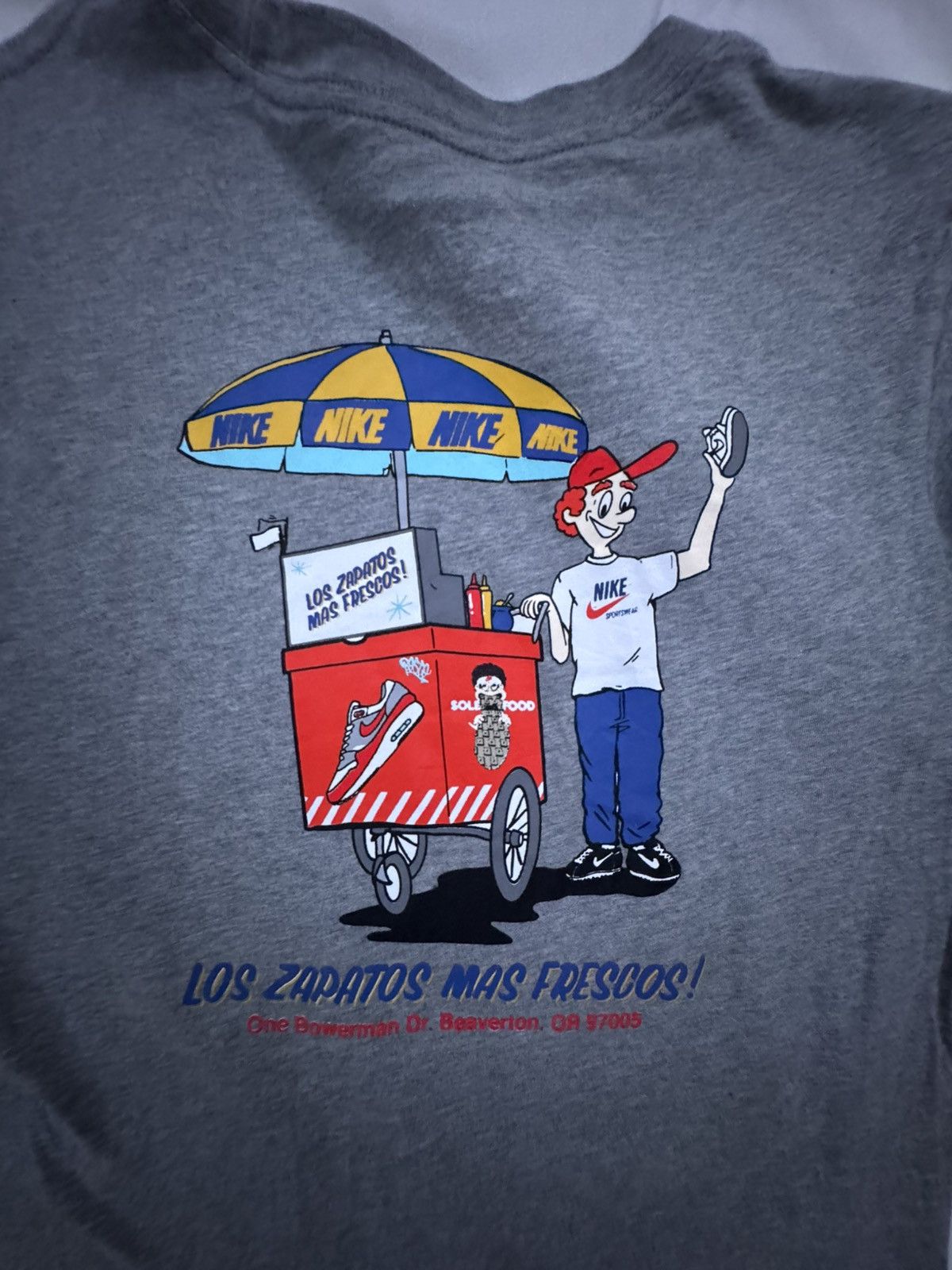 Nike Nike Sole Food “Los zapatos mas frescos” t-shirt Size US M / EU 48-50 / 2 - 5 Thumbnail