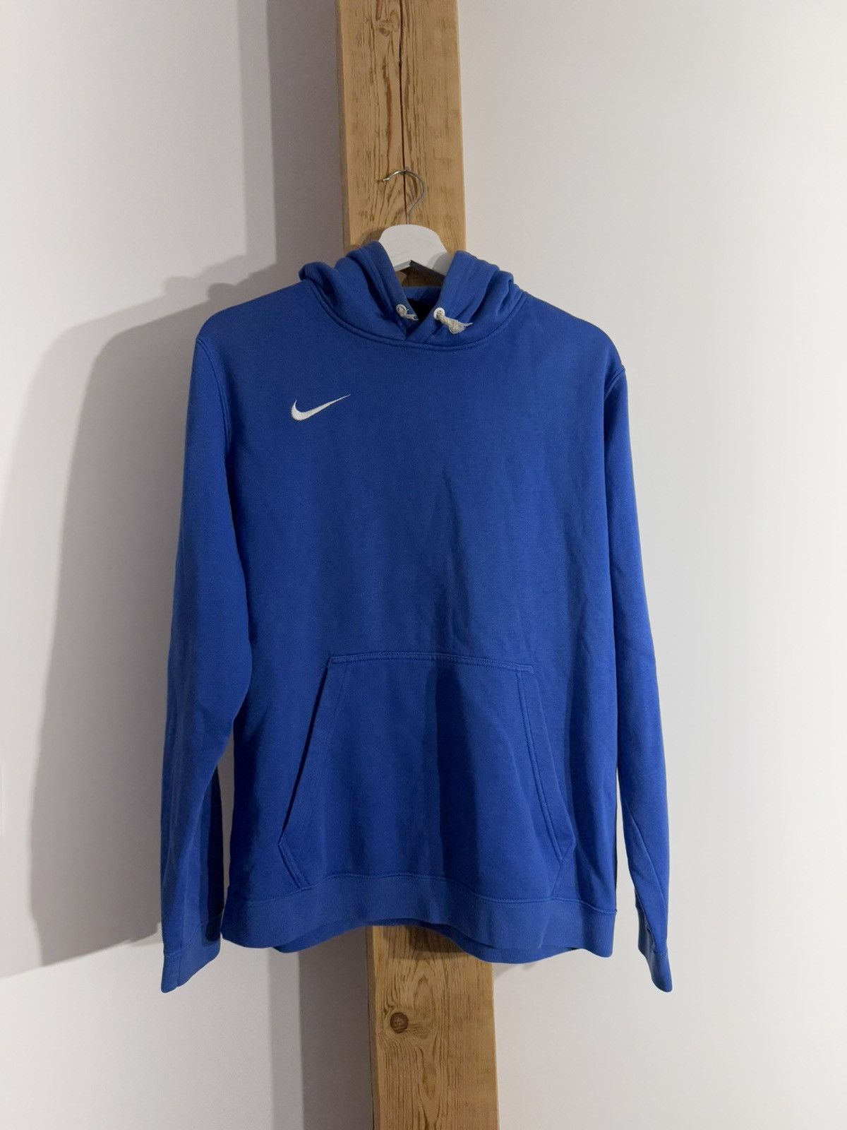 Nike Nike Classic blue hoodie swoosh Y2K Size US M / EU 48-50 / 2 - 1 Thumbnail