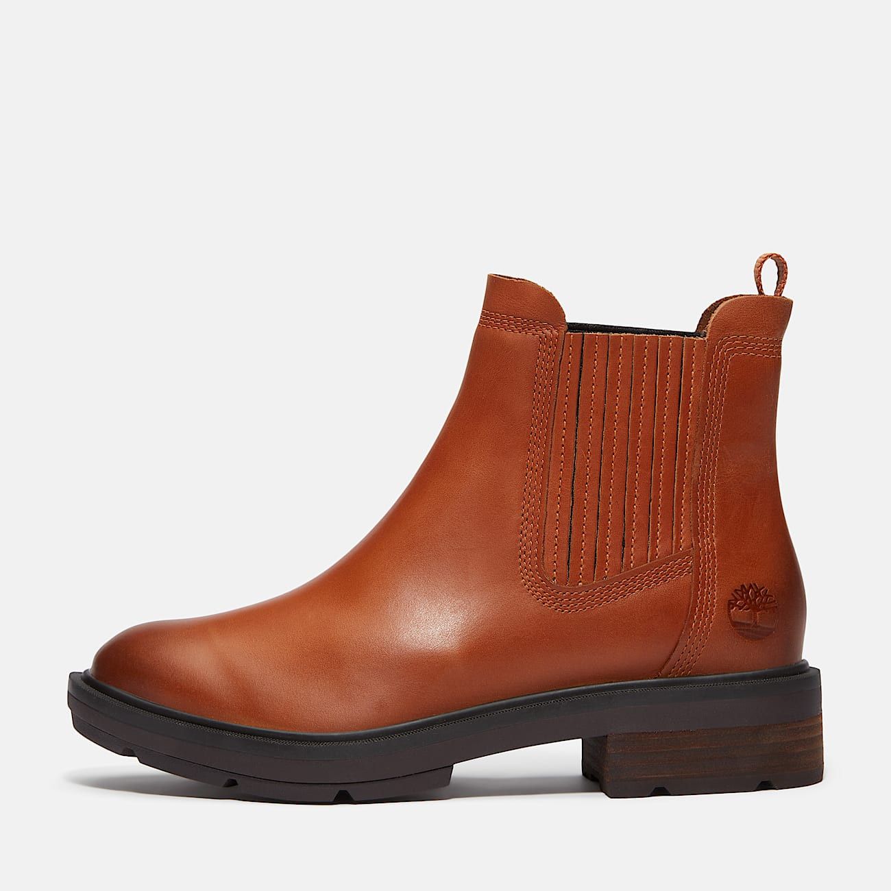 Timberland TIMBERLAND WOMEN'S 5.5 BRIMFIELD MID CHELSEA BOOT BROWN LTR Size US 5.5 / IT 35.5 - 8 Thumbnail