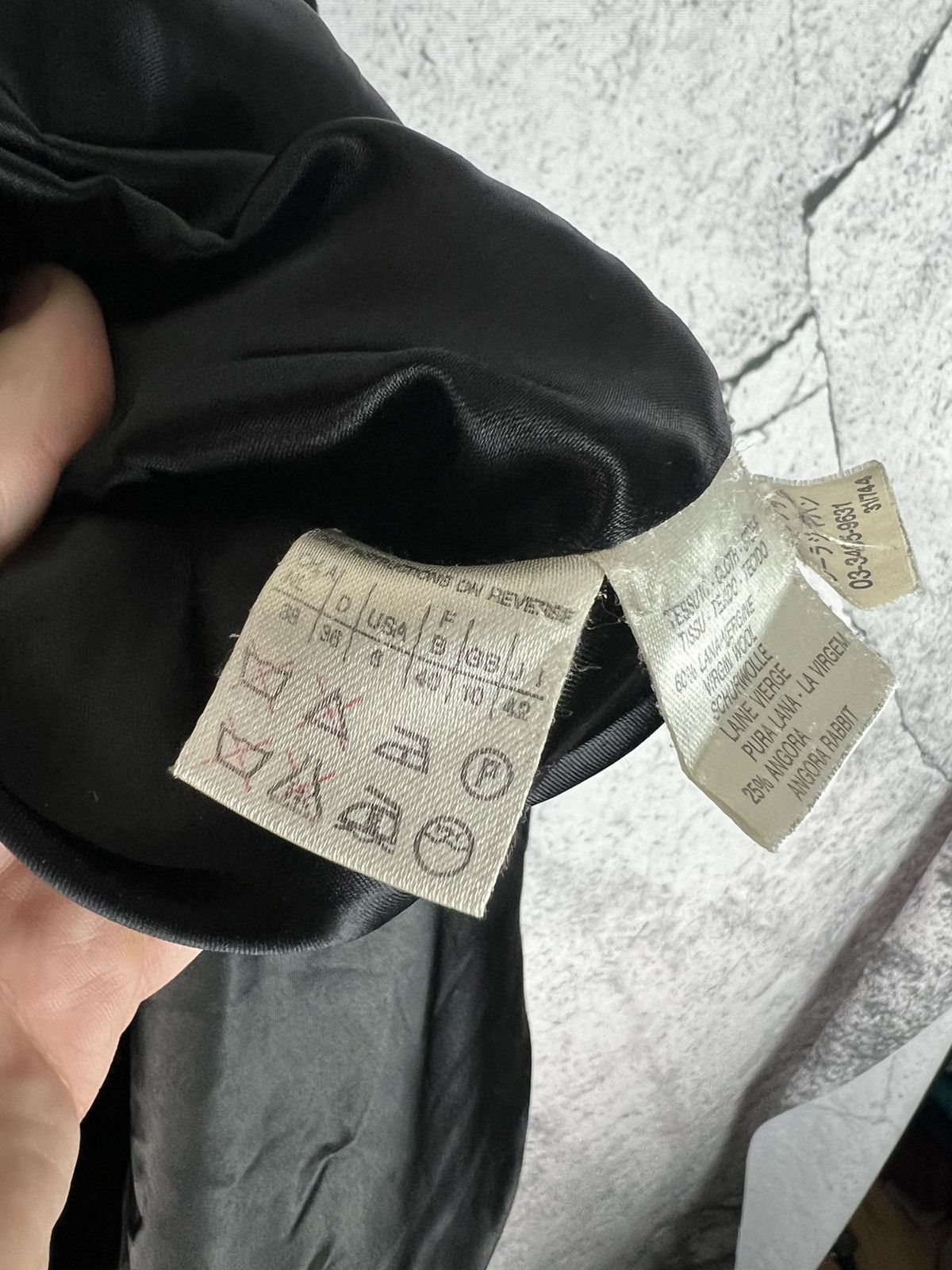 Marella designer luxury Black Coat Wool Agora Outerwear