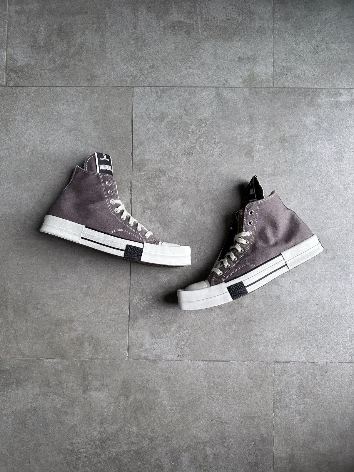 Rick Owens Rick Owens DRKSTAR HI Converse Size US 10 / EU 43 - 7 Thumbnail