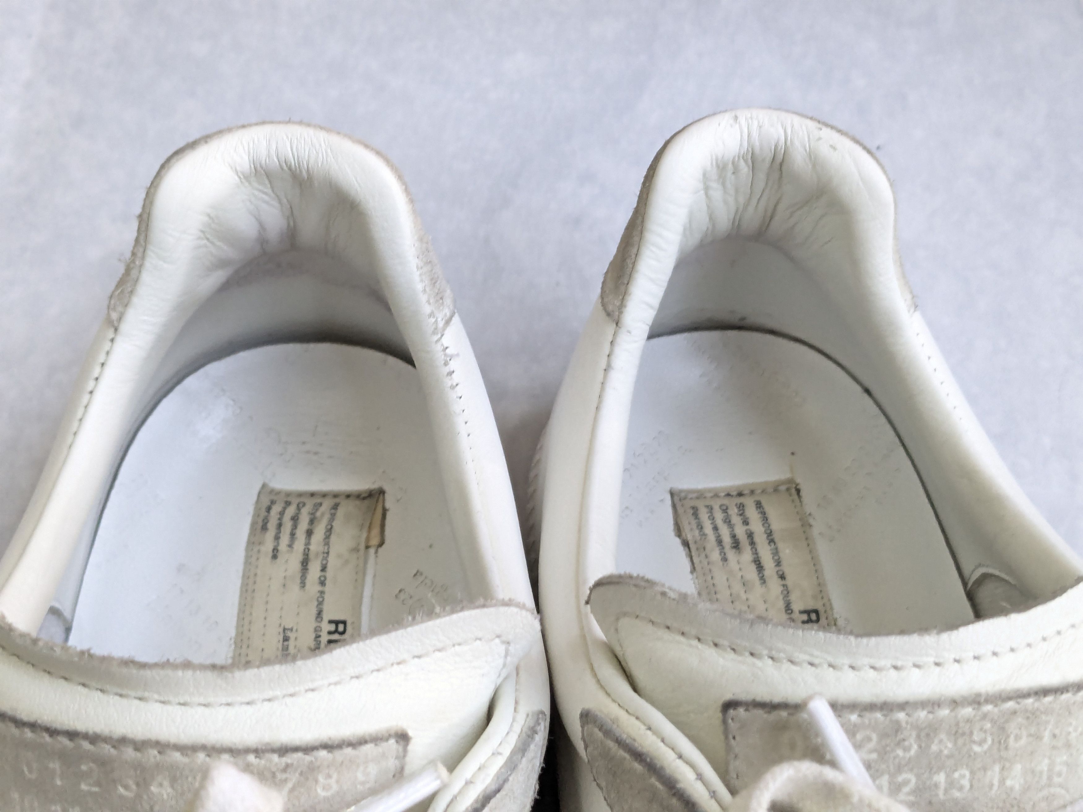 Maison Margiela Maison Margiela Replica GAT White Gray 11.5 44.5 Size US 11.5 / EU 44-45 - 6 Thumbnail