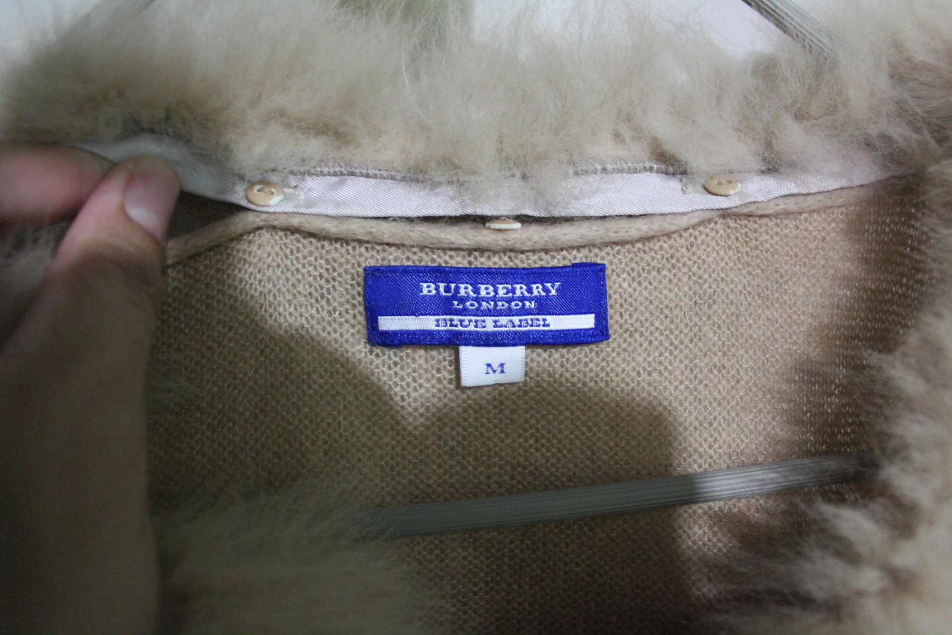 Burberry Burberry Blue Label Japan Line (rare/vintage) Knit Fur Size M / US 6-8 / IT 42-44 - 3 Thumbnail