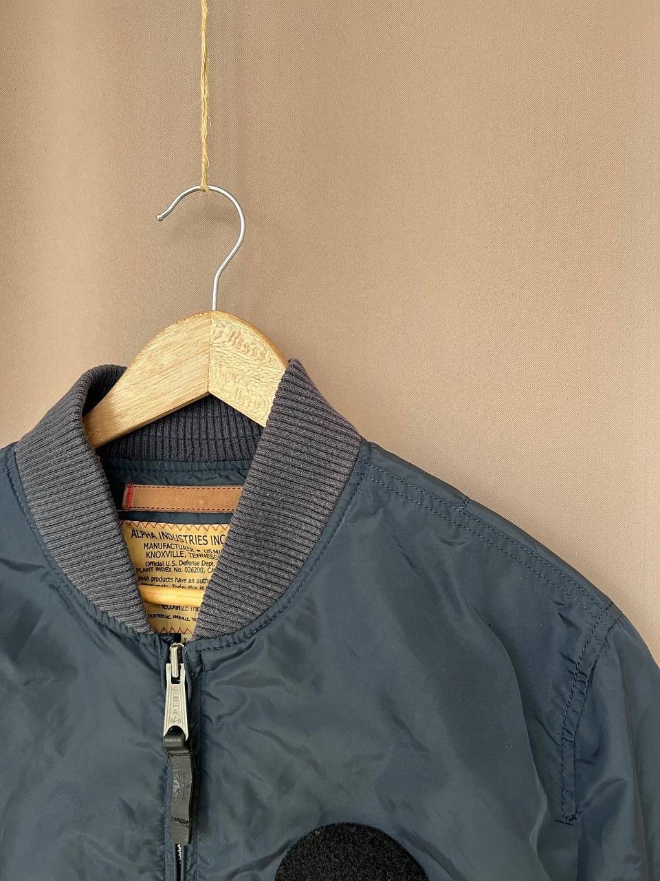 Alpha Industries Alpha Industries Mens Full Zip Bomber Jacket Size M Aviator Size US M / EU 48-50 / 2 - 6 Thumbnail