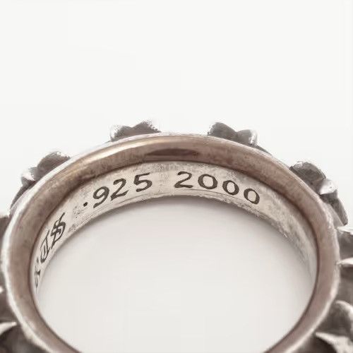 Chrome Hearts US9-9.5 Chrome hearts Star Band ring 18.5 Size ONE SIZE - 5 Thumbnail