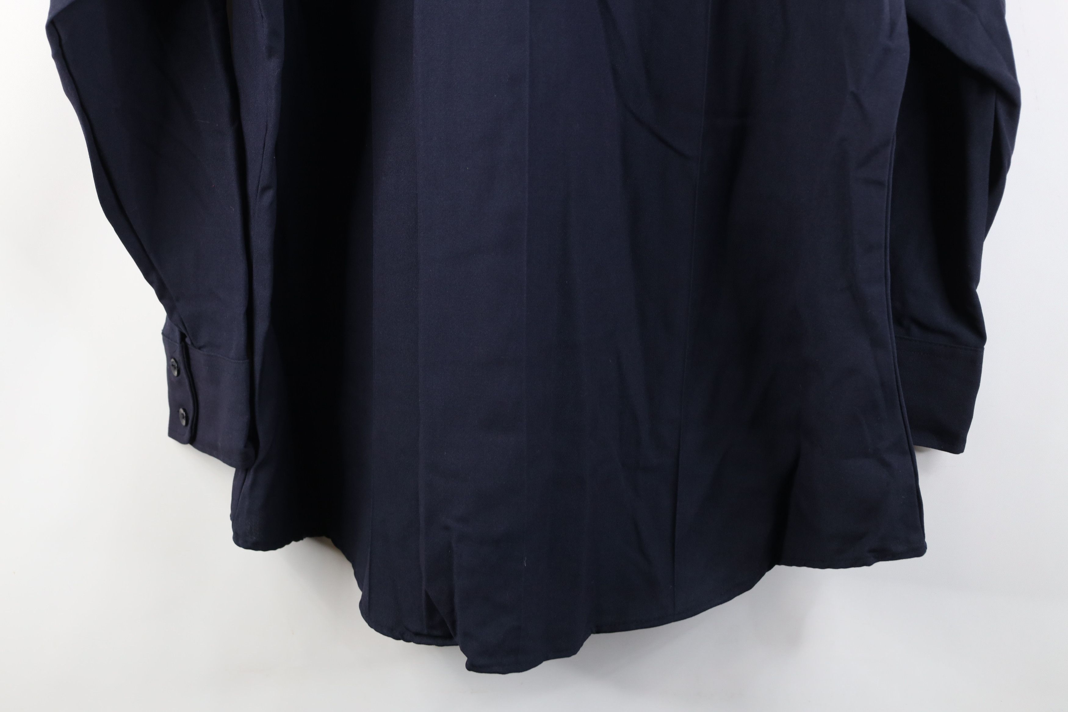 Vintage Vintage 70s Military Gabardine Blend Knit Button Shirt USA Size US M / EU 48-50 / 2 - 14 Thumbnail