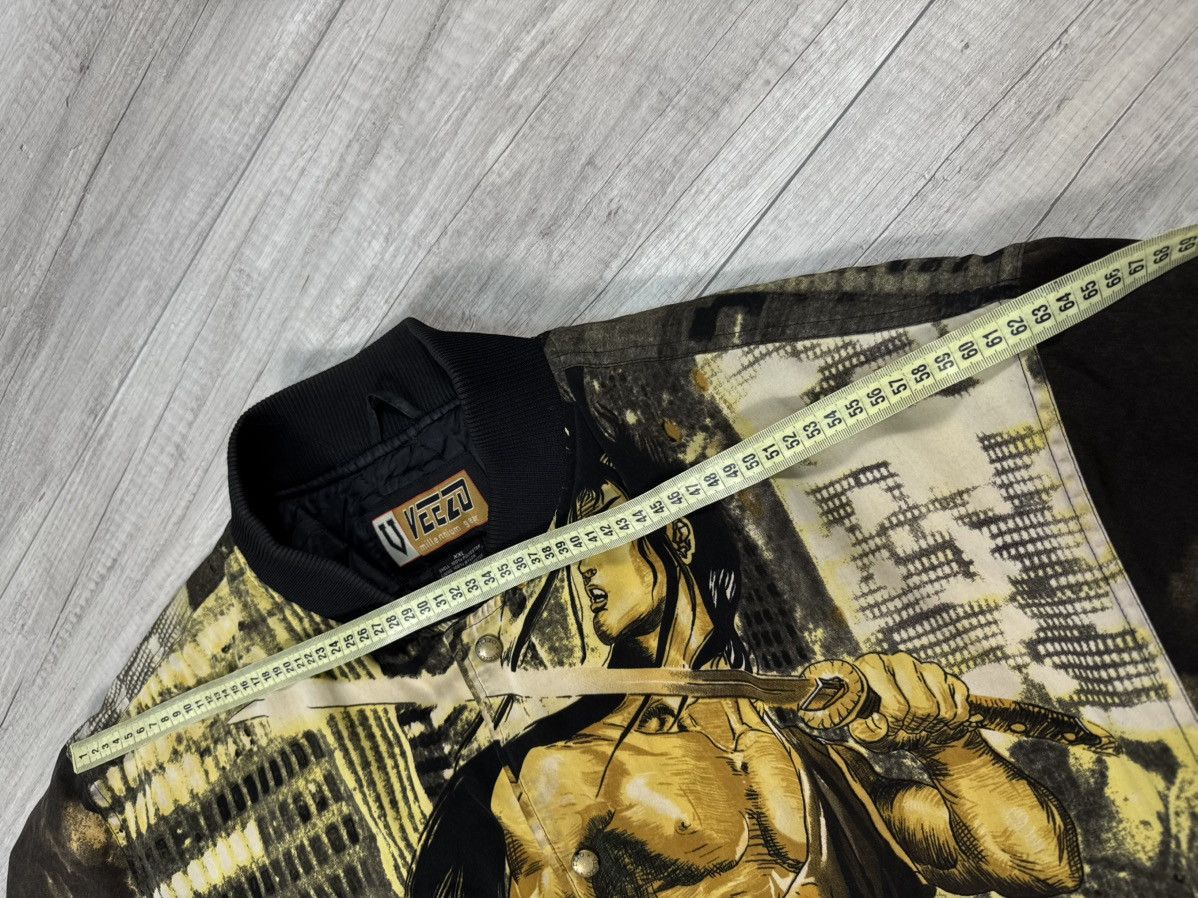 Japanese Brand Veezo Made In Korea Puffer Bomber Vagabond Retro Anime Promo Size US XXL / EU 58 / 5 - 12 Thumbnail