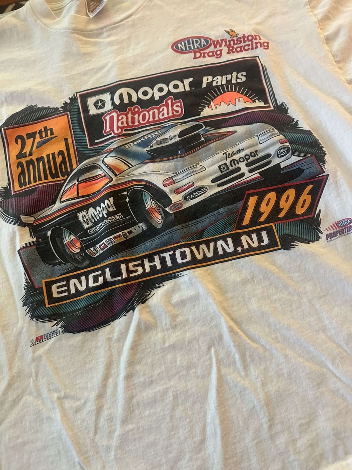 Jerzees 1996 winston drag racings Mopar shirt Size US XL / EU 56 / 4 - 2 Thumbnail