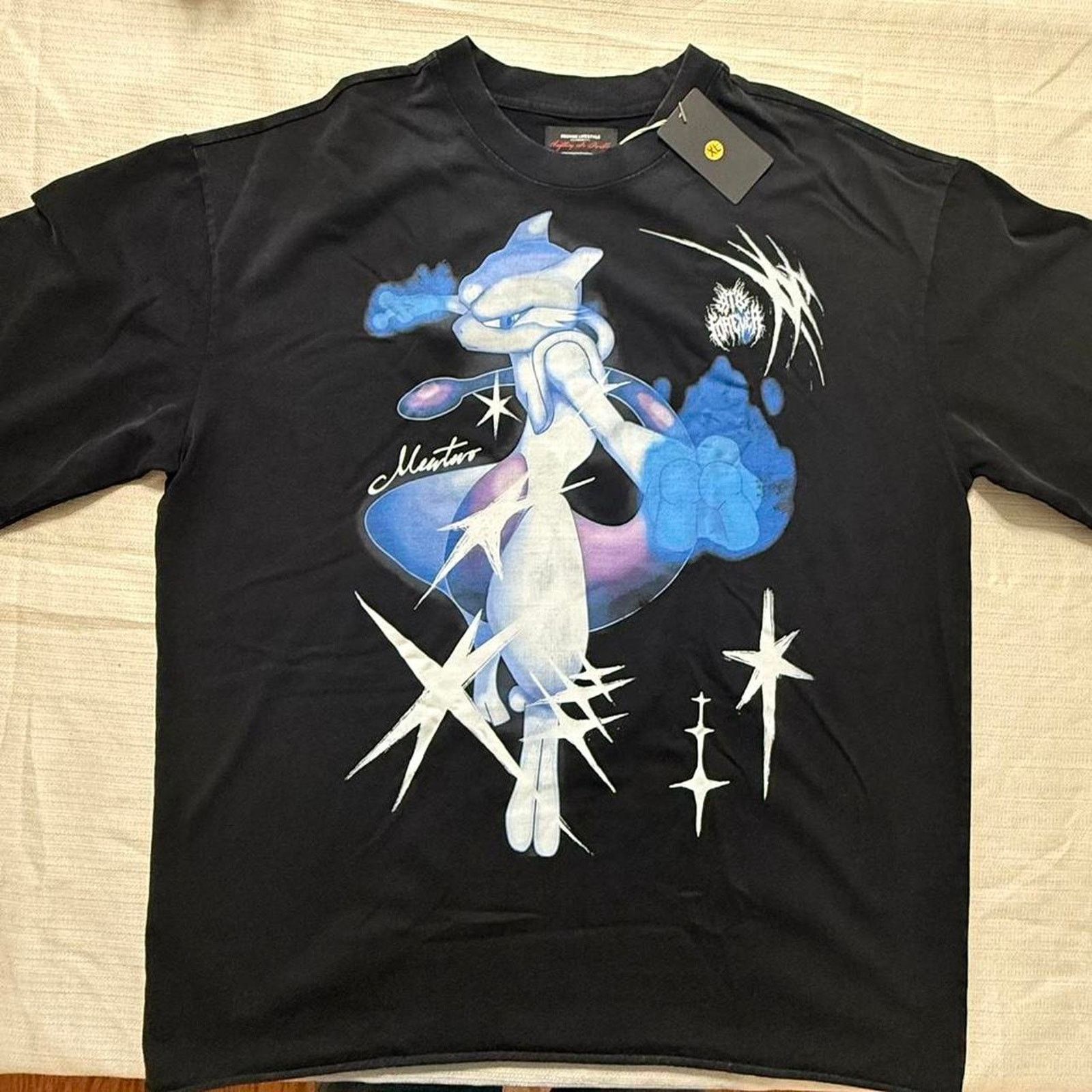 Pokemon 🧬 NWT DECHIRE LIFESTYLE x POKEMON "MEWTWO" OVERSIZED TEE Size US XL / EU 56 / 4 - 2 Thumbnail
