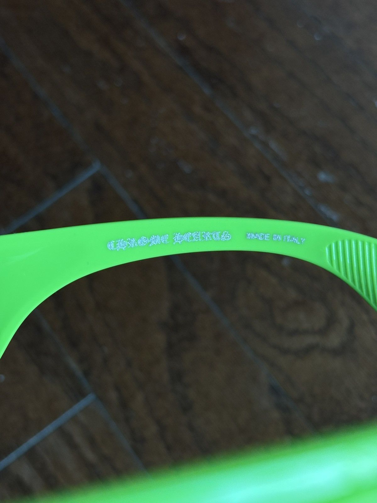 Chrome Hearts Chrome Hearts Lo Rita Lime Green Sunglasses Size ONE SIZE - 7 Thumbnail