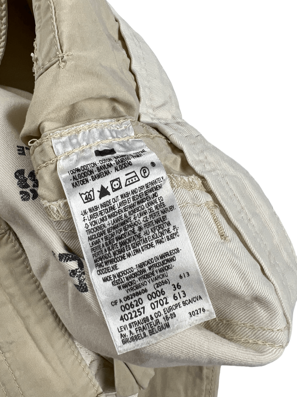 Levi's × Levi's Vintage Clothing × Vintage Levis Levi's Cargo Shorts 36 Size US 36 / EU 52 - 4 Thumbnail