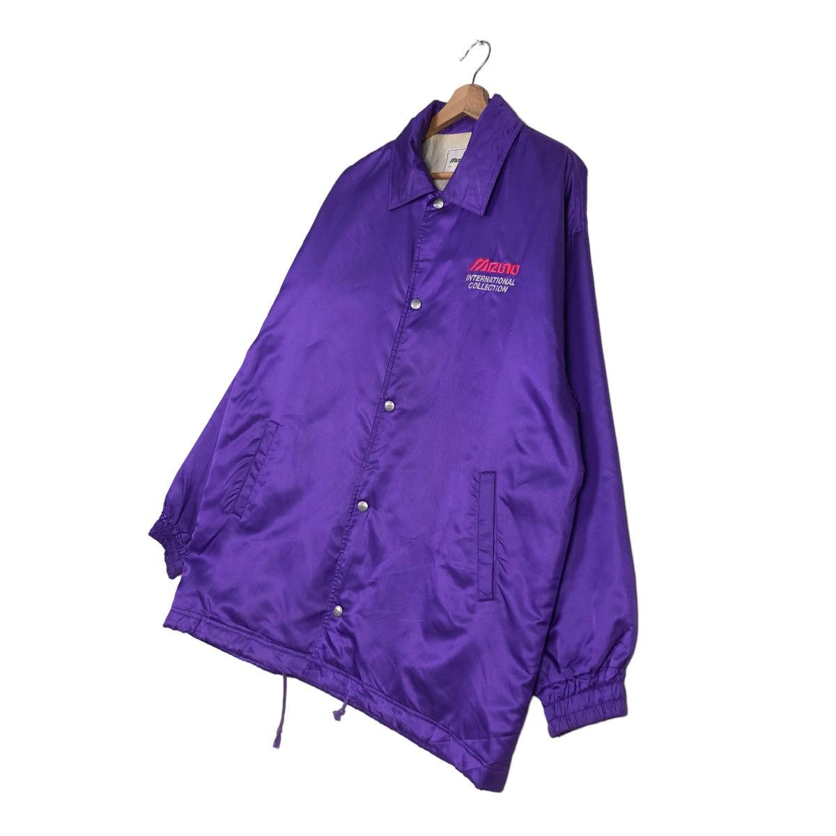Japanese Brand 🔥Vintage Sportswear Snap Jacket Mizuno Tennis Collections Size US L / EU 52-54 / 3 - 2 Thumbnail