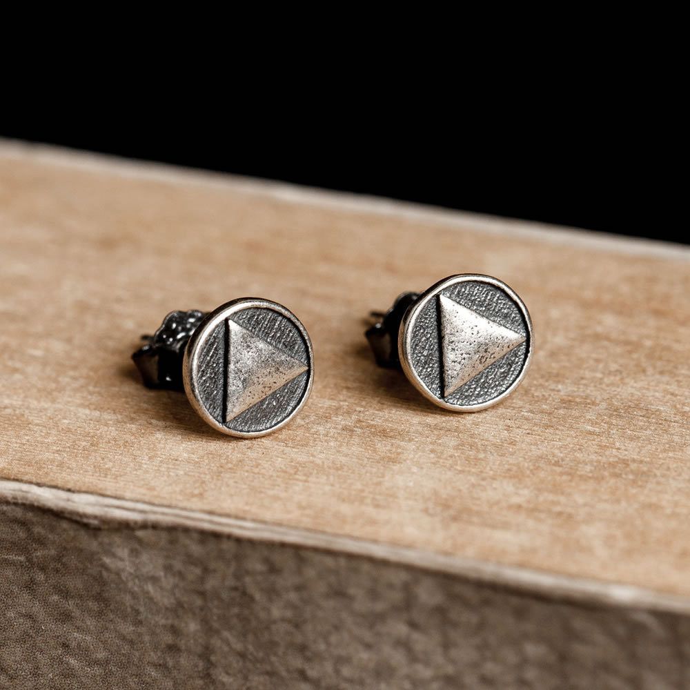 Jewelry Crazy Earrings One Pairs Chrome Jewelry Size ONE SIZE - 1 Thumbnail
