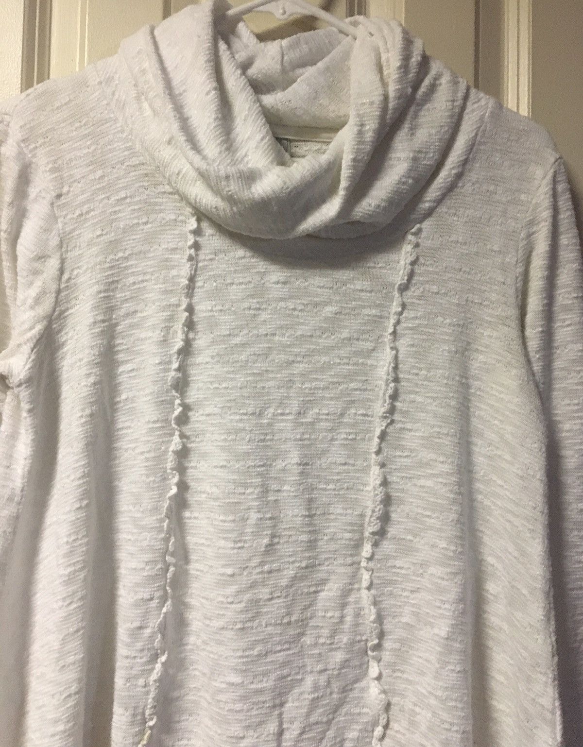 Other Vanity Women’s Top Medium White Blouse Excellent Condition Size M / US 6-8 / IT 42-44 - 3 Thumbnail