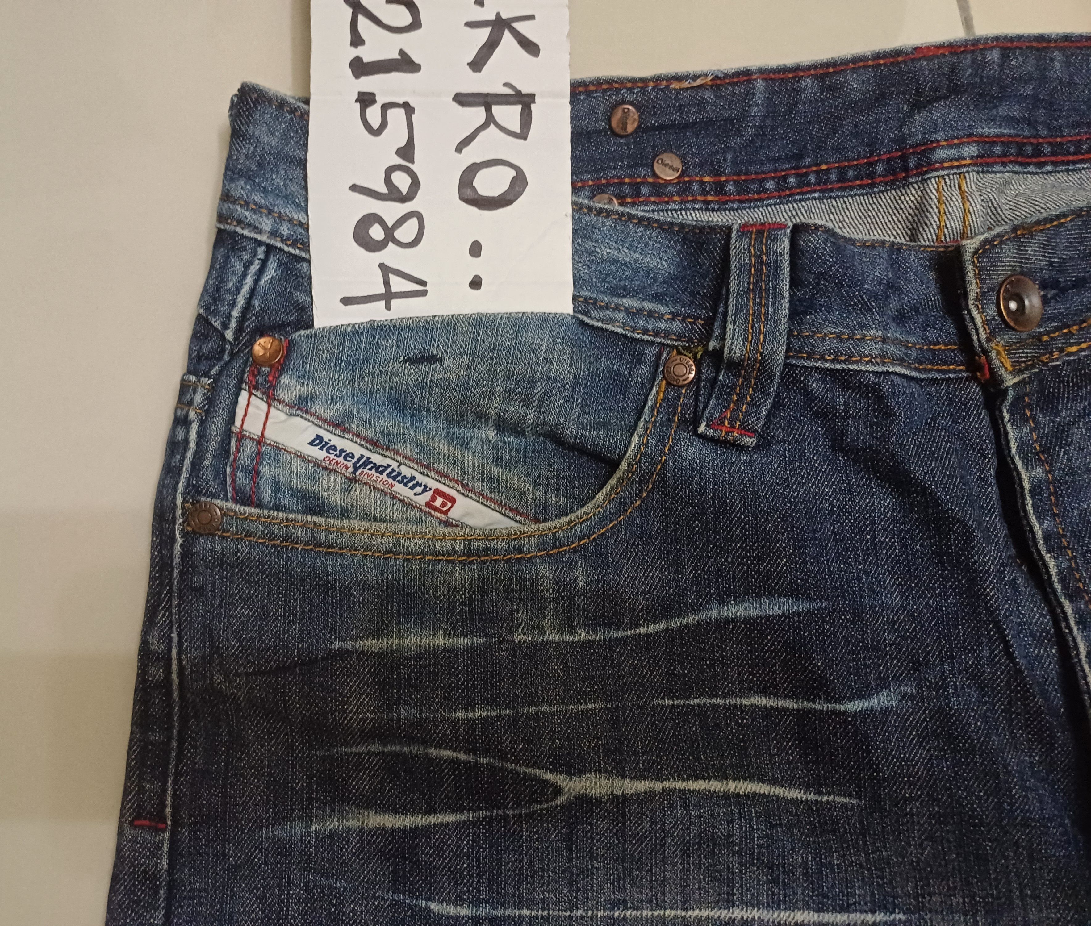 Diesel Superb loose DIESEL Jeans.. dragon on back poket Size US 34 / EU 50 - 5 Thumbnail