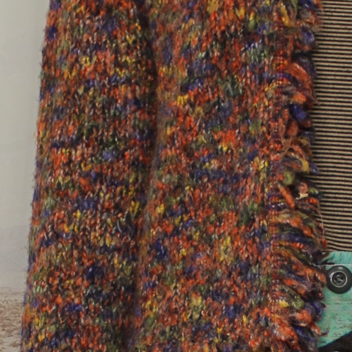 Vintage 🏵️AUTUMN SHADES CARDI🏵️ Size M / US 6-8 / IT 42-44 - 4 Thumbnail