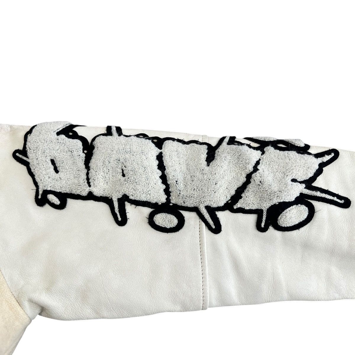 Undercover UNDERCOVER 2001AW DAVF White Varsity Jacket M Size US M / EU 48-50 / 2 - 7 Thumbnail
