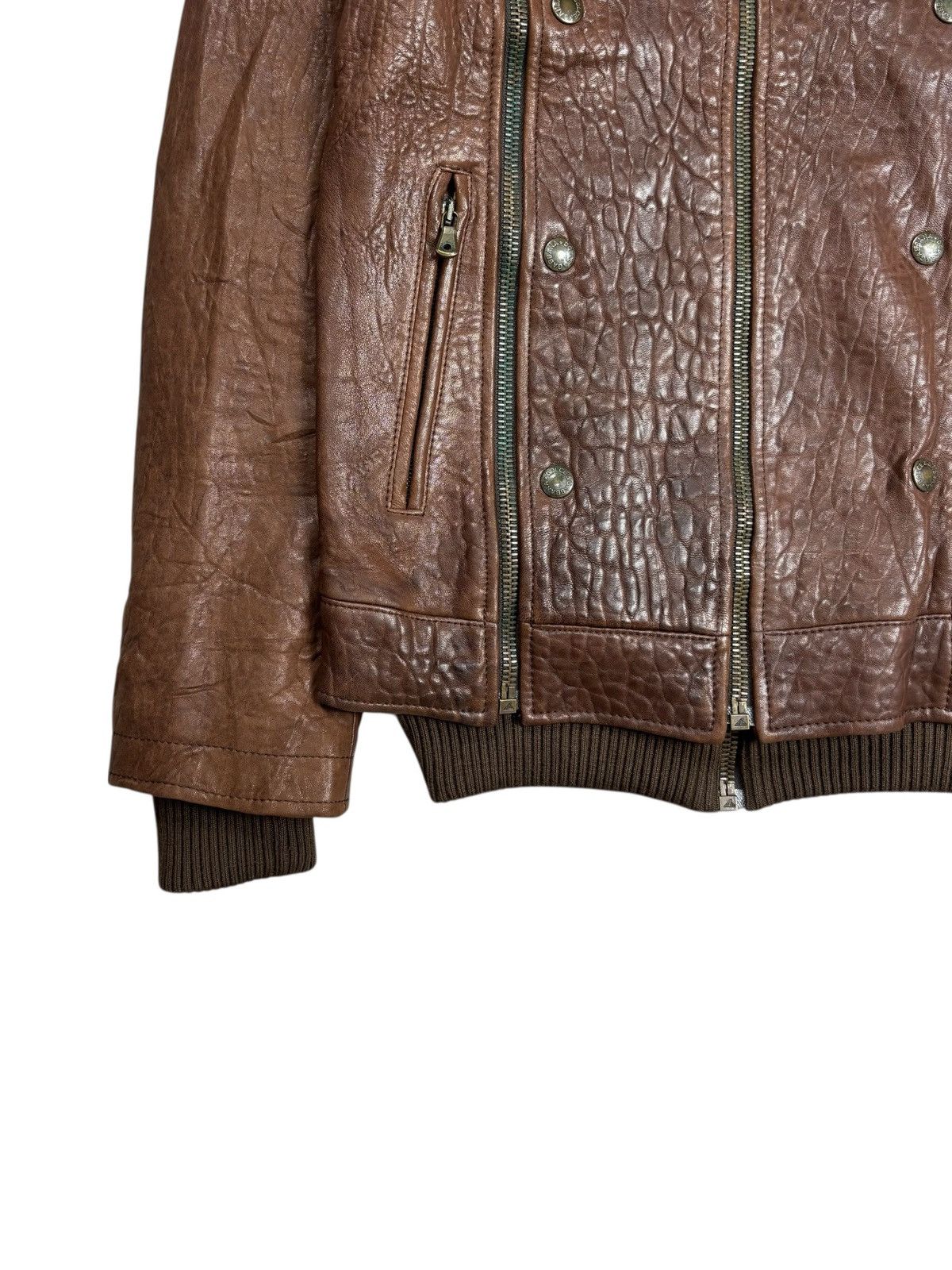 Dolce & Gabbana Archive Dolce Gabbana Double Chest Napoleon Leather Jacket Size US S / EU 44-46 / 1 - 5 Thumbnail
