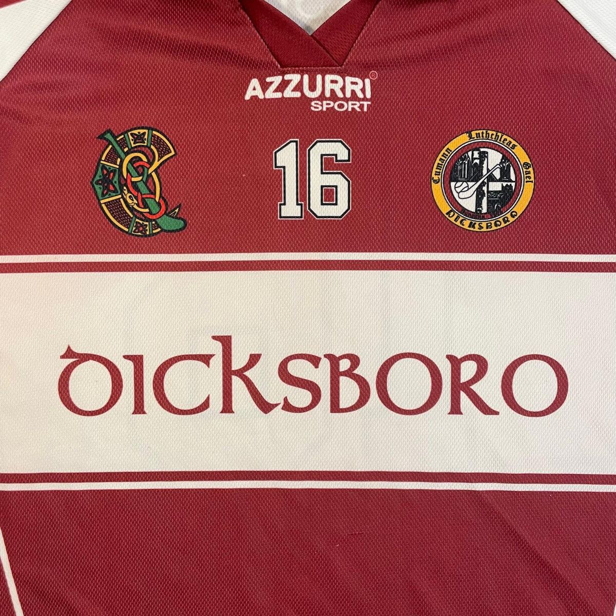 Other Dicksboro Azzurri Match worn player issue rugby gaa y2k Size US S / EU 44-46 / 1 - 6 Thumbnail