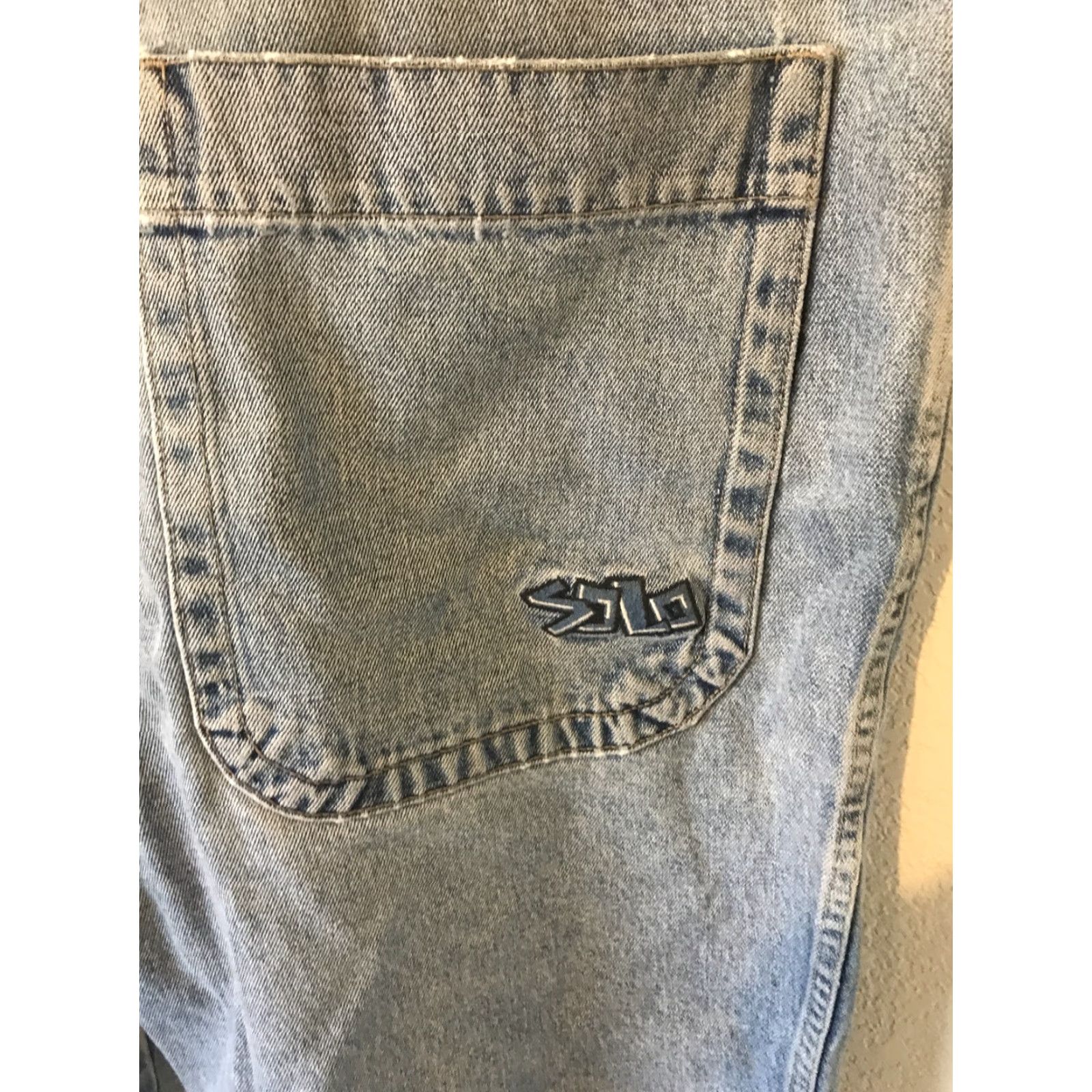 Vintage VINTAGE Solo Semore Denim Bermuda Shorts 40 Men Regular Blue Cotton USA 90s Pockets Size US 40 / EU 56 - 6 Thumbnail