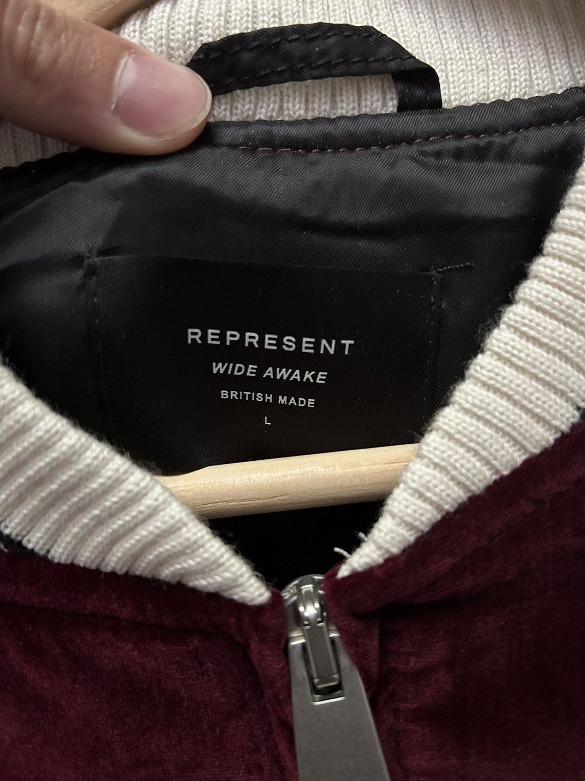 Represent Clo. Velour Bomber Jacket Size US L / EU 52-54 / 3 - 2 Thumbnail