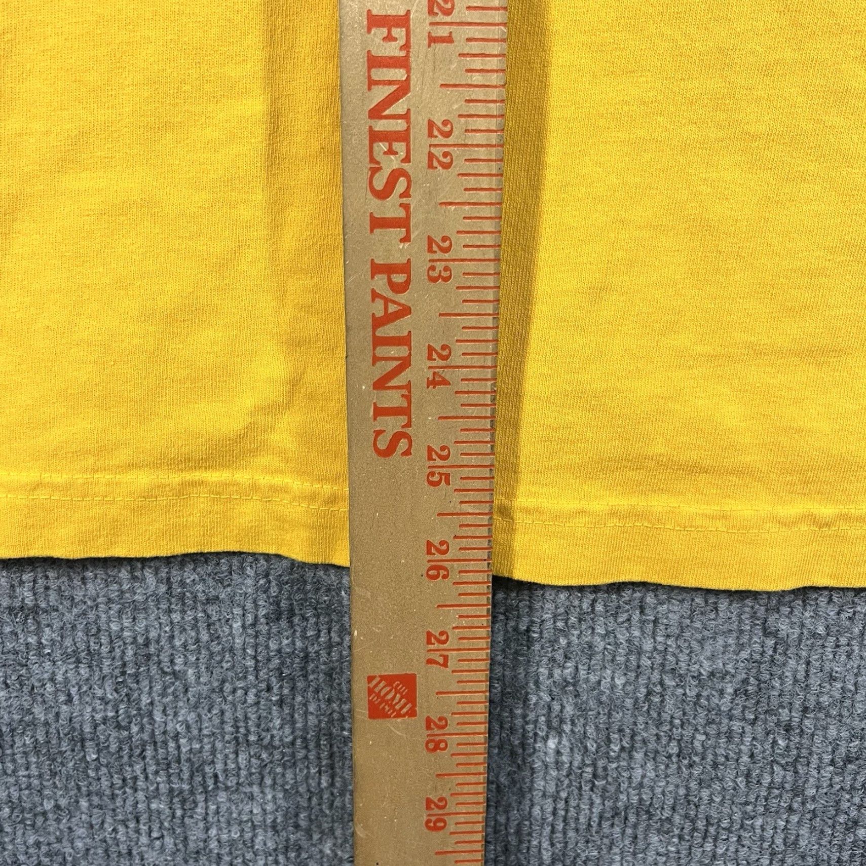 Vintage Menace Los Angeles T-Shirt Mens M Yellow Graphic Print Black Power Fist BLM 90s Streetwear USA Short Sleeve Double-Sided Size US M / EU 48-50 / 2 - 7 Thumbnail