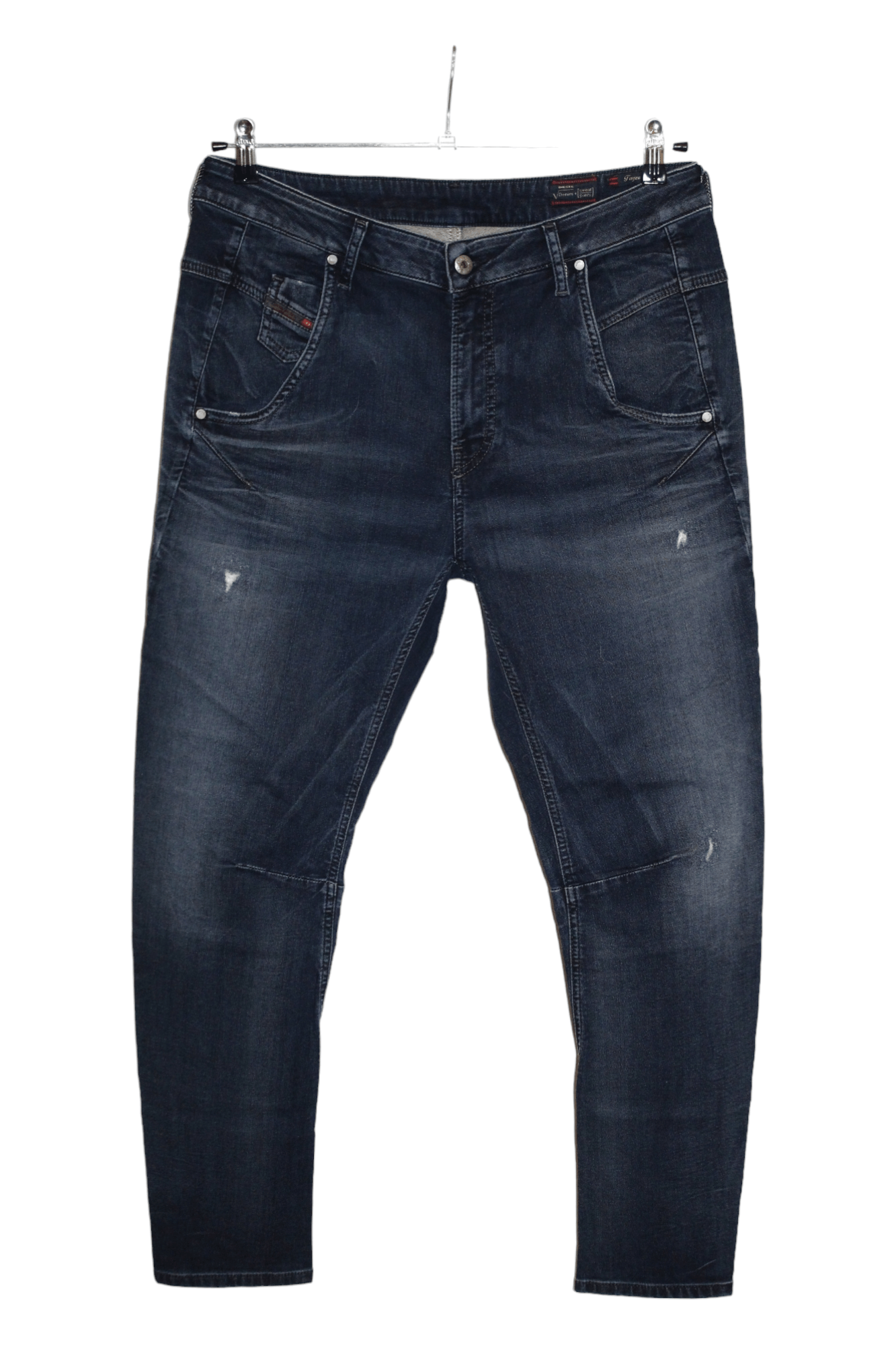 image of Diesel Fayza-Ne 0669D Jogging Jeans Slim Fit Carrot in Dark Blue, Men's (Size 31)