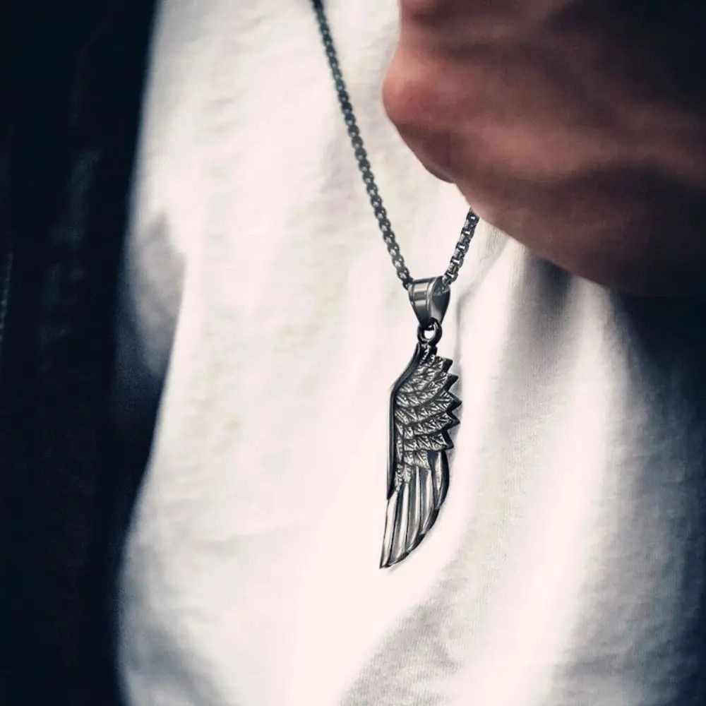 Other Feather Men Pendant Necklace Size ONE SIZE - 3 Thumbnail