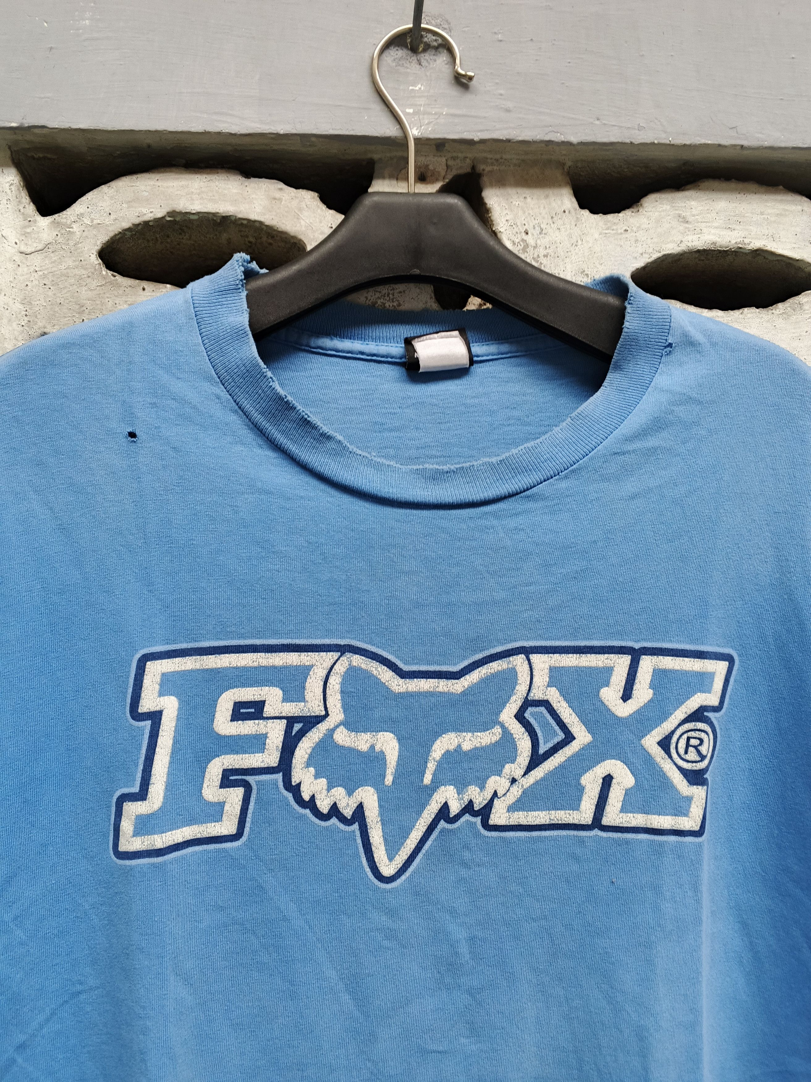 Fox Racing × Vintage Vintage Distressed Fox Racing Size US M / EU 48-50 / 2 - 1 Thumbnail