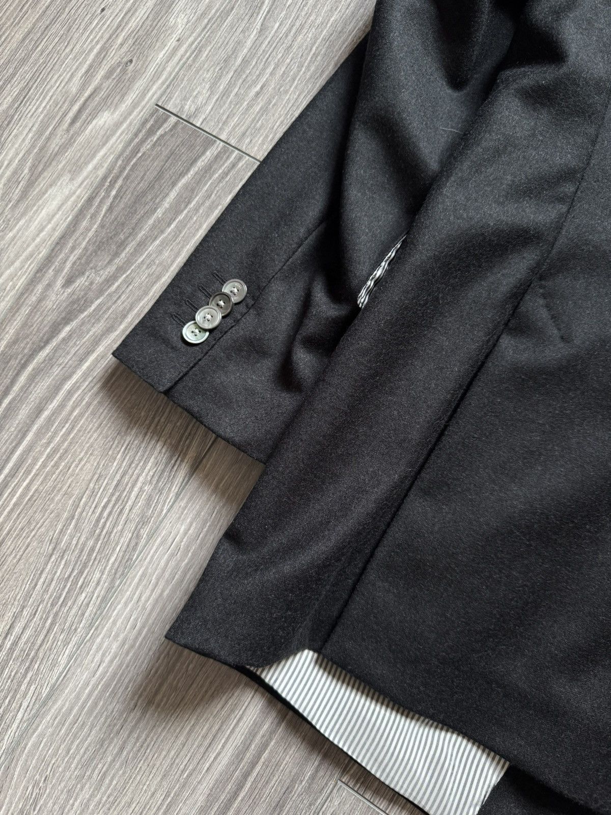 Hugo Boss Hugo Boss Marzotto Men’s Wool Blazer 46R Size 46R - 12 Thumbnail