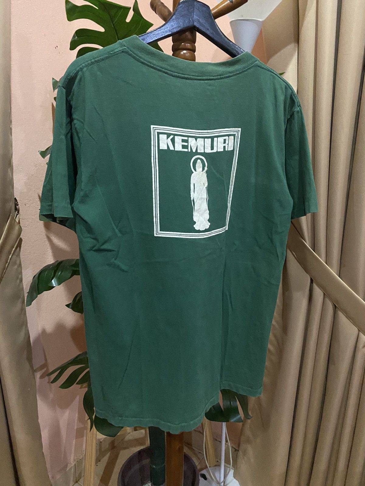Band Tees Vintage Kemuri Ska Punk Graphic Band Tee Green USA Made Size US M / EU 48-50 / 2 - 9 Thumbnail
