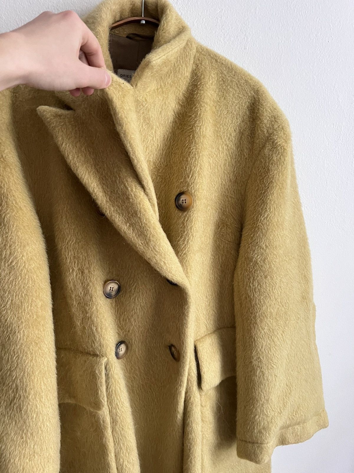 Dries Van Noten 1999 Dries Van Noten Alpaka/Wool oversized coat Size L / US 10 / IT 46 - 8 Thumbnail