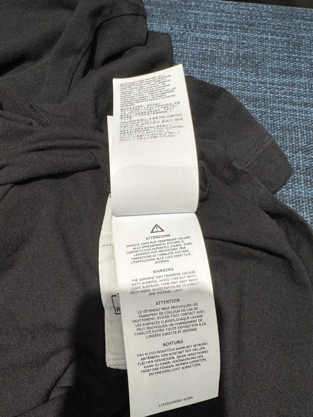 Stone Island NWT ‘stone’ Print Jersey T-Shirt - BLACK, M Size US M / EU 48-50 / 2 - 7 Thumbnail